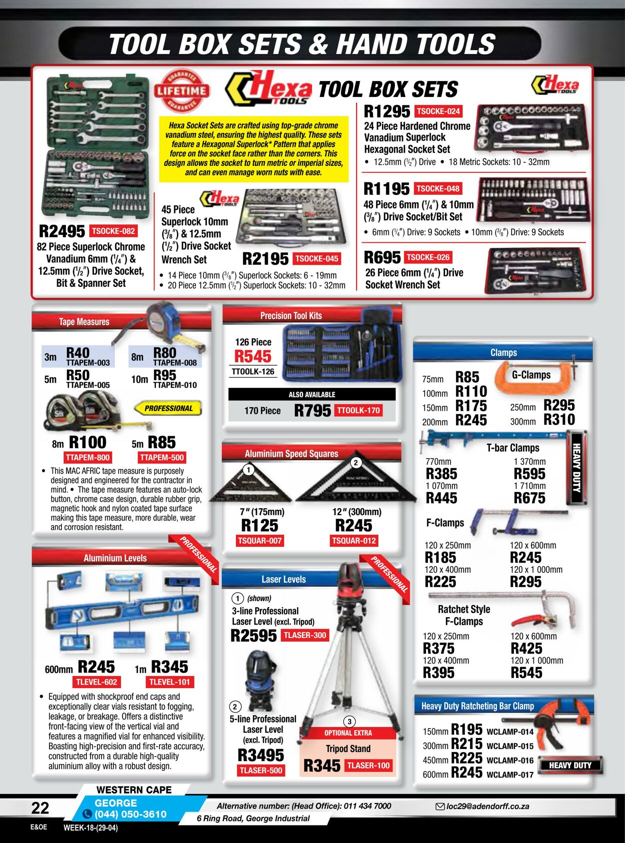 Special Adendorff Machinery Mart 29.04.2024 - 30.05.2024