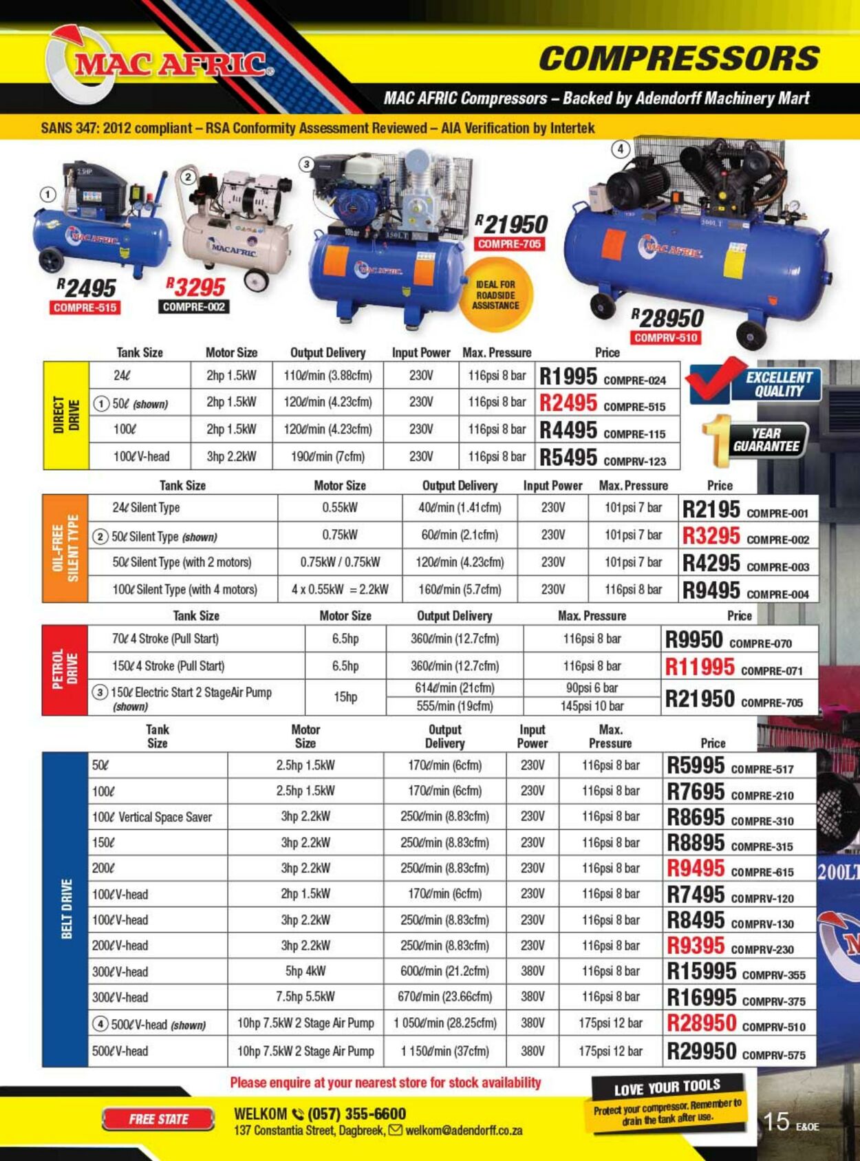 Special Adendorff Machinery Mart 01.03.2022 - 30.06.2022