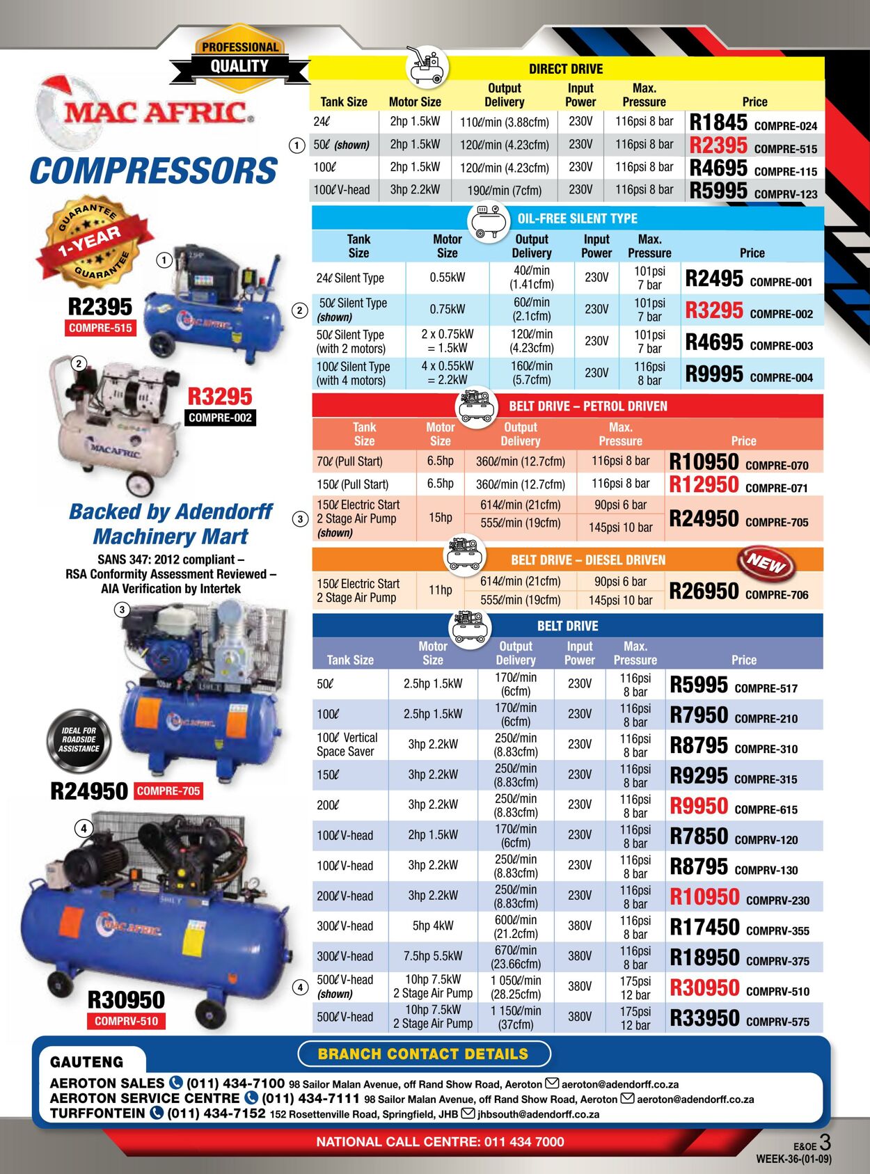 Special Adendorff Machinery Mart 01.09.2024 - 15.09.2024