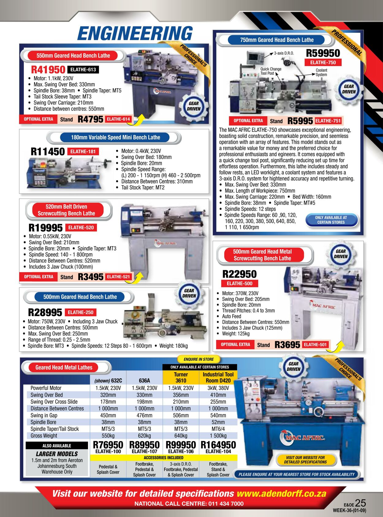 Special Adendorff Machinery Mart 01.09.2024 - 15.09.2024