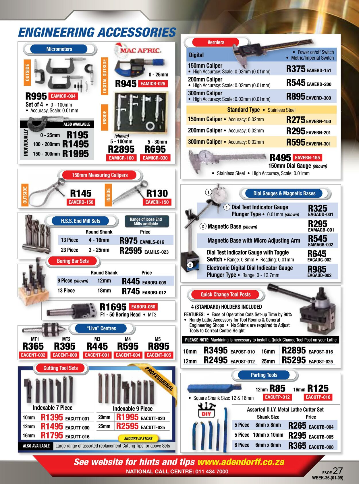 Special Adendorff Machinery Mart 01.09.2024 - 15.09.2024