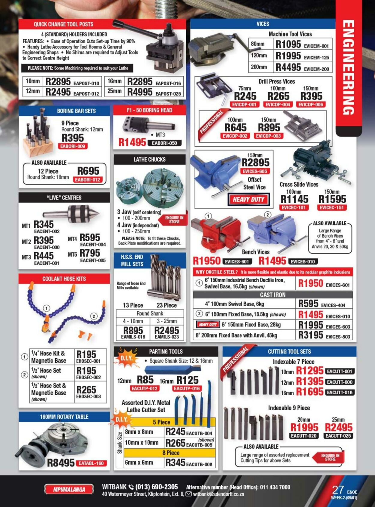 Special Adendorff Machinery Mart 09.01.2023 - 31.03.2023