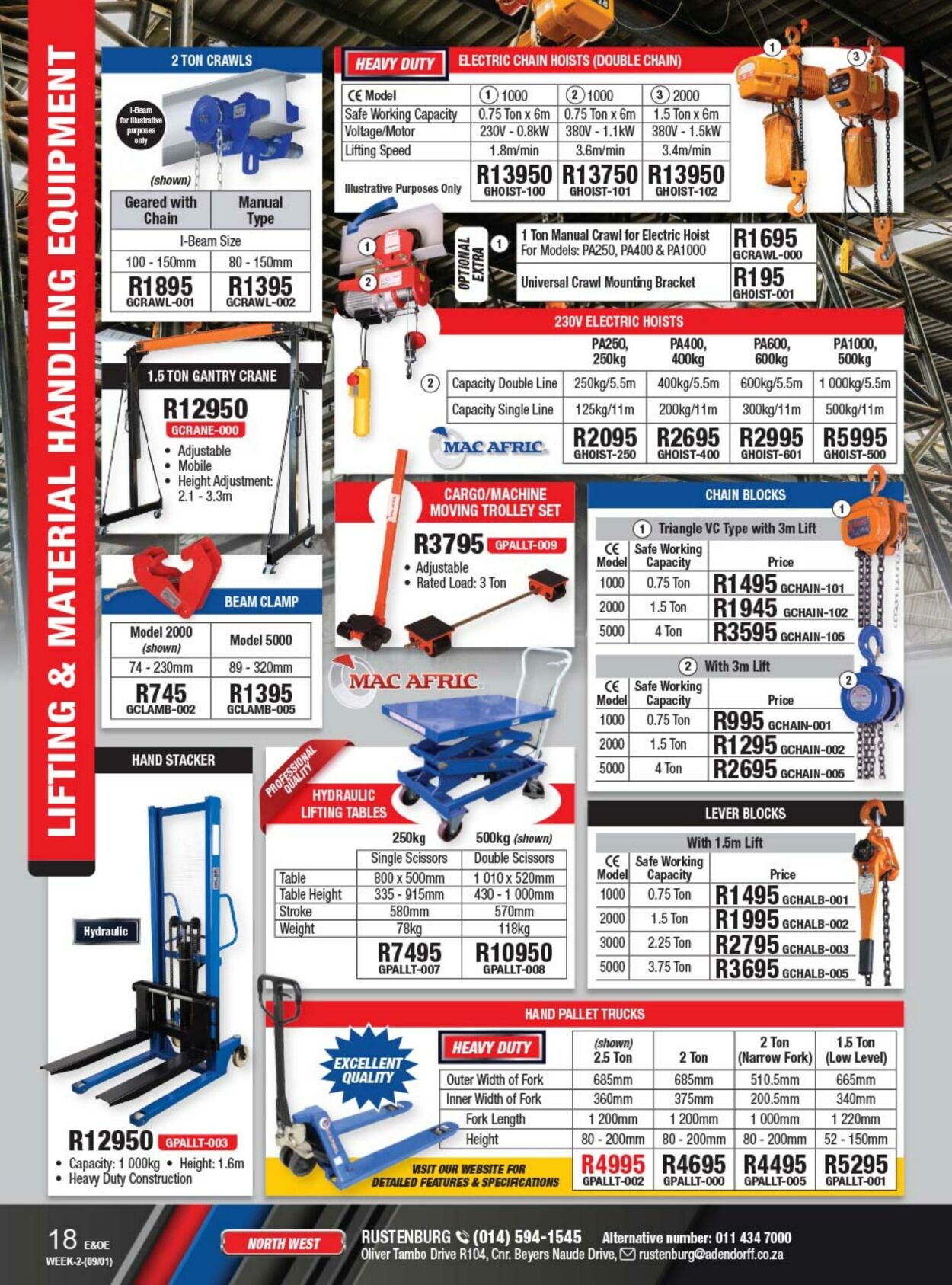 Special Adendorff Machinery Mart 09.01.2023 - 31.03.2023