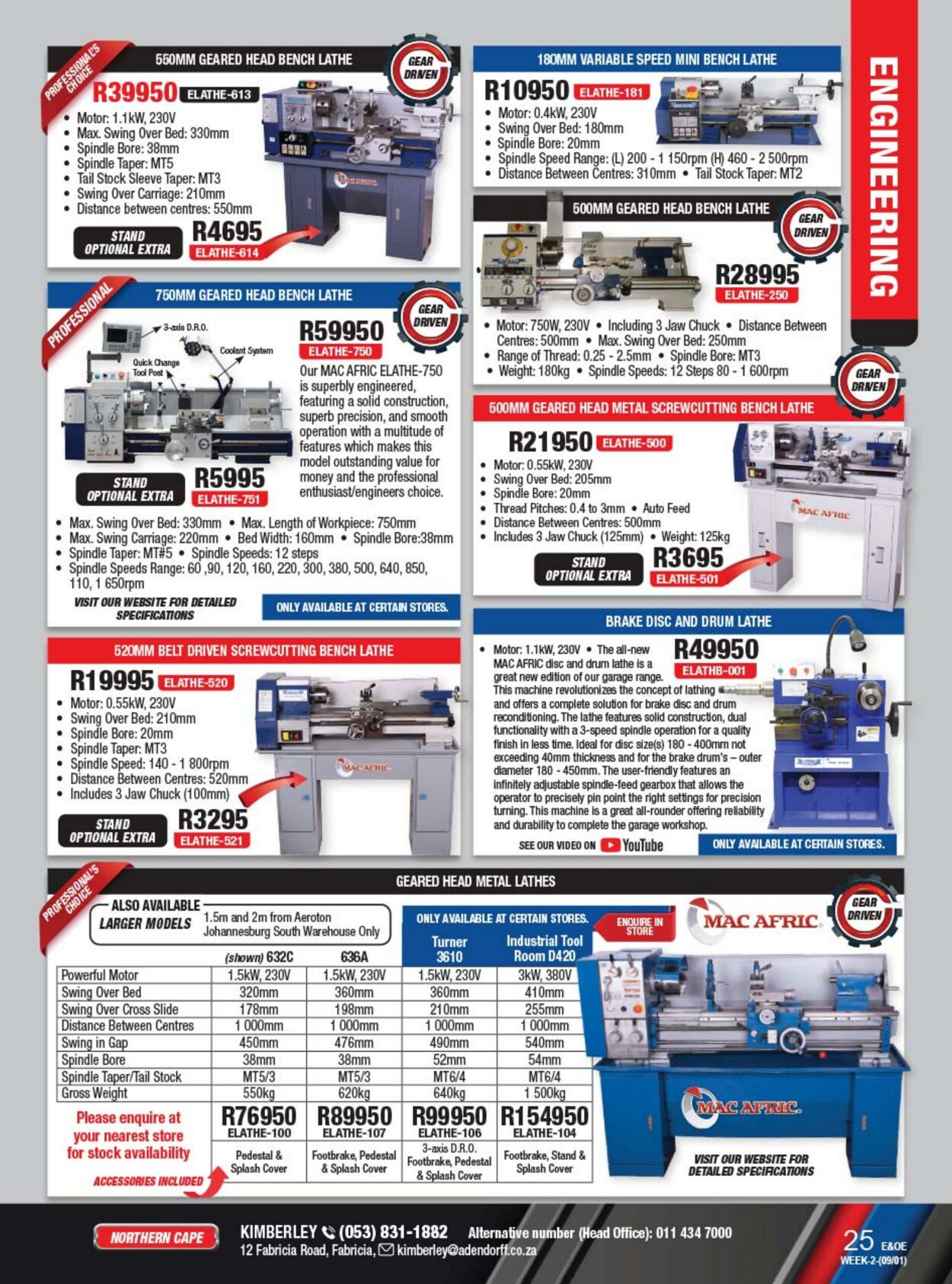 Special Adendorff Machinery Mart 09.01.2023 - 31.03.2023