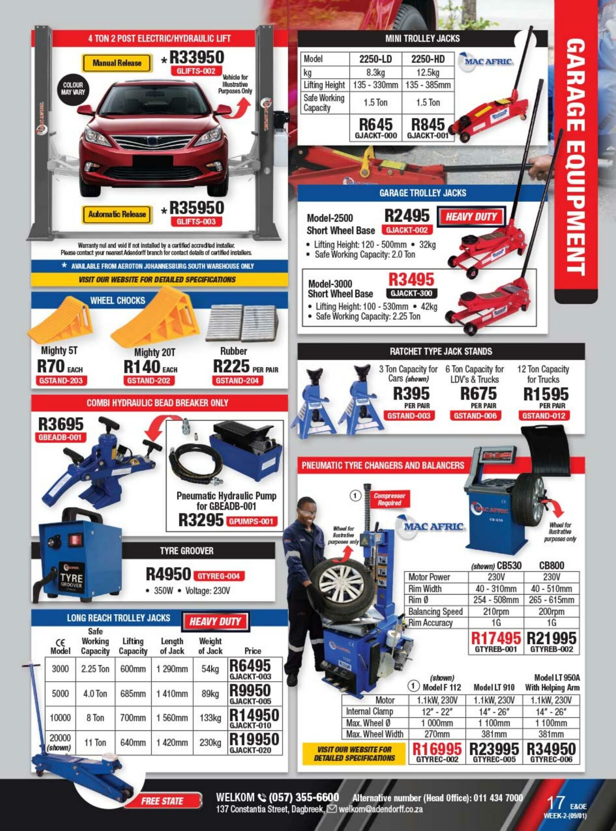 Special Adendorff Machinery Mart 09.01.2023 - 31.03.2023