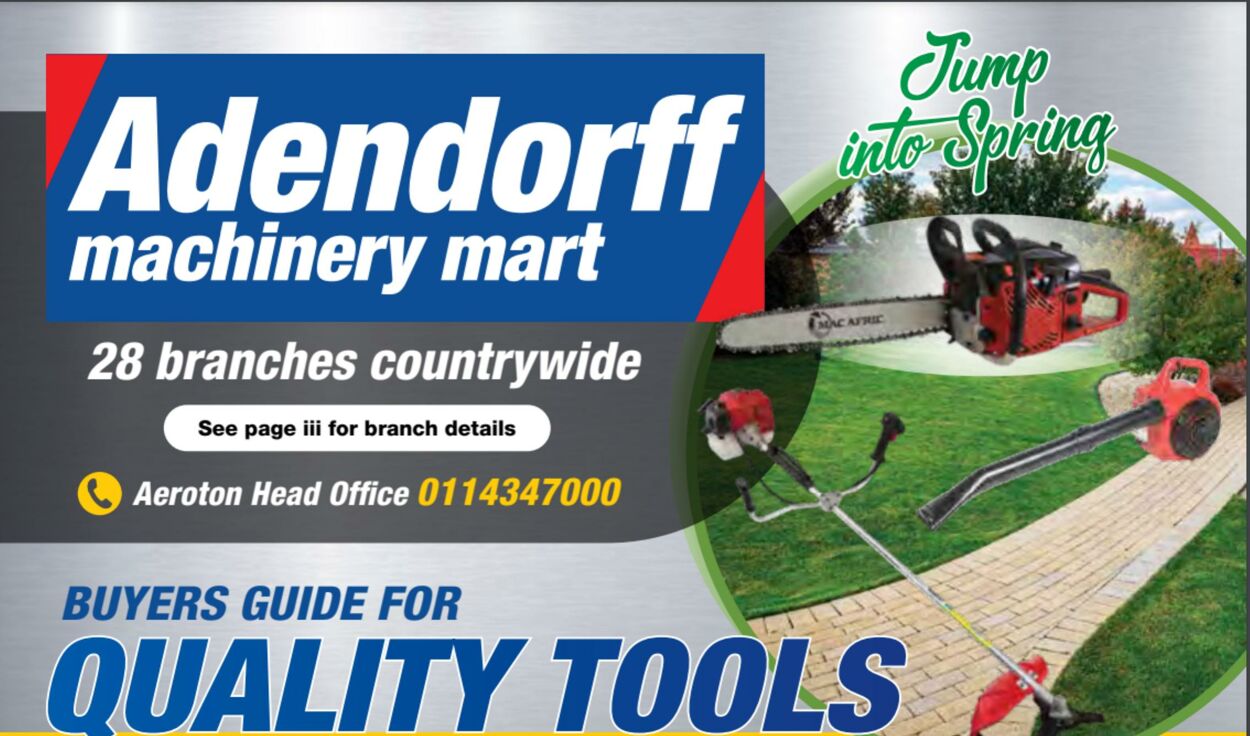 Adendorff Machinery Mart Promotional specials