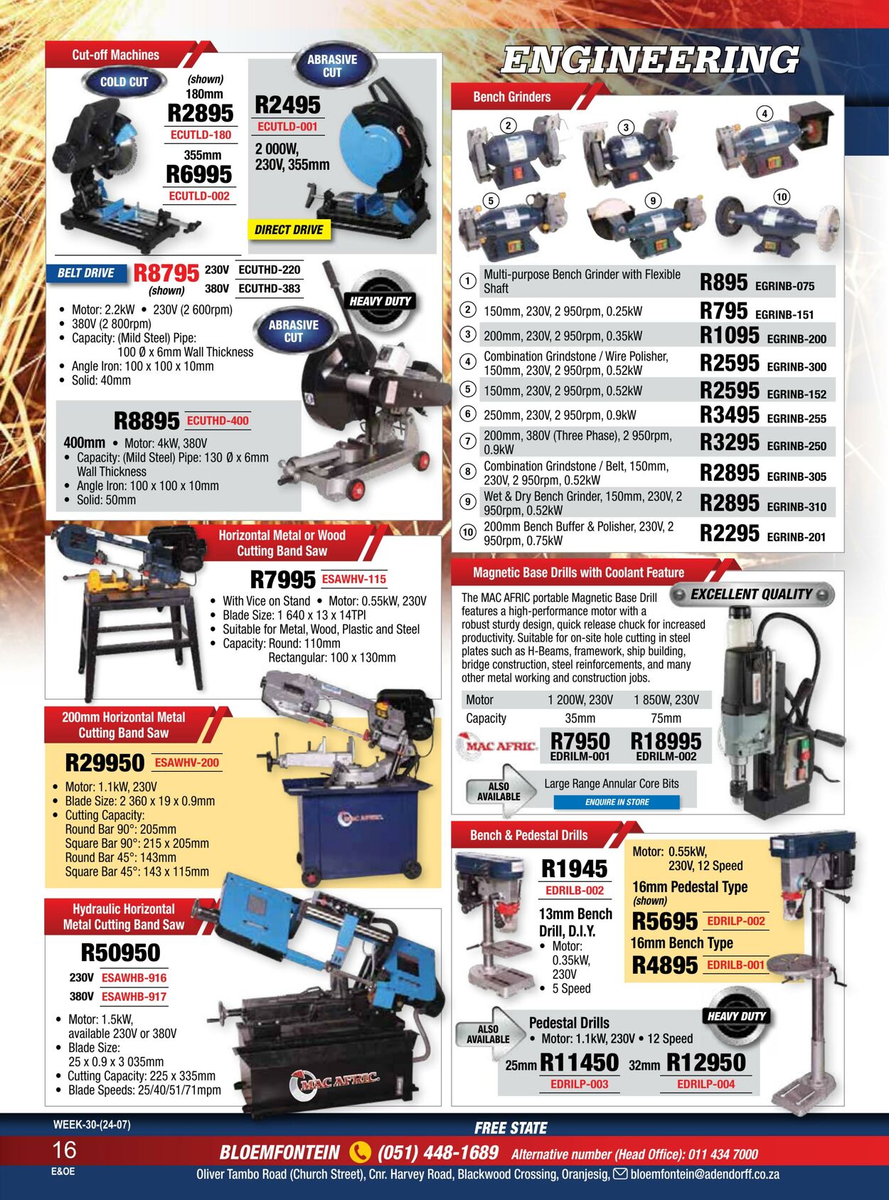 Special Adendorff Machinery Mart 24.07.2023 - 07.08.2023