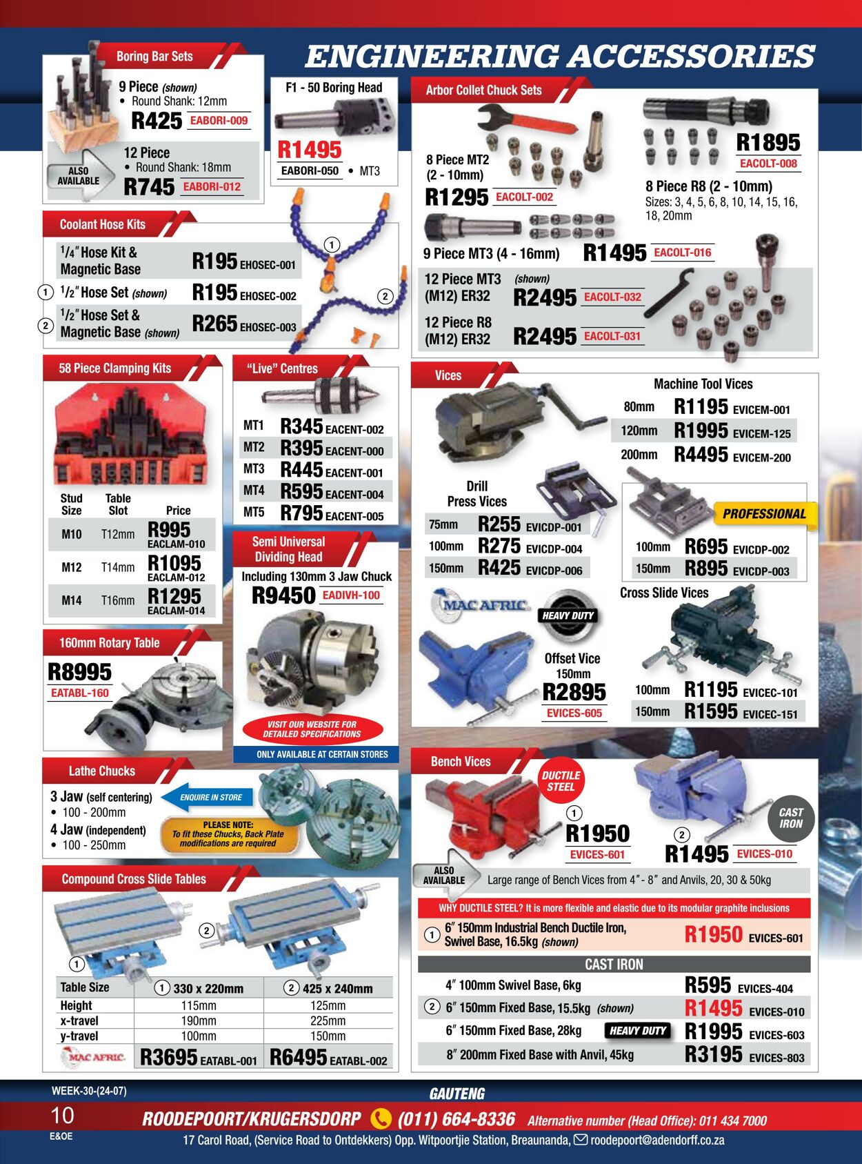 Special Adendorff Machinery Mart 24.07.2023 - 07.08.2023