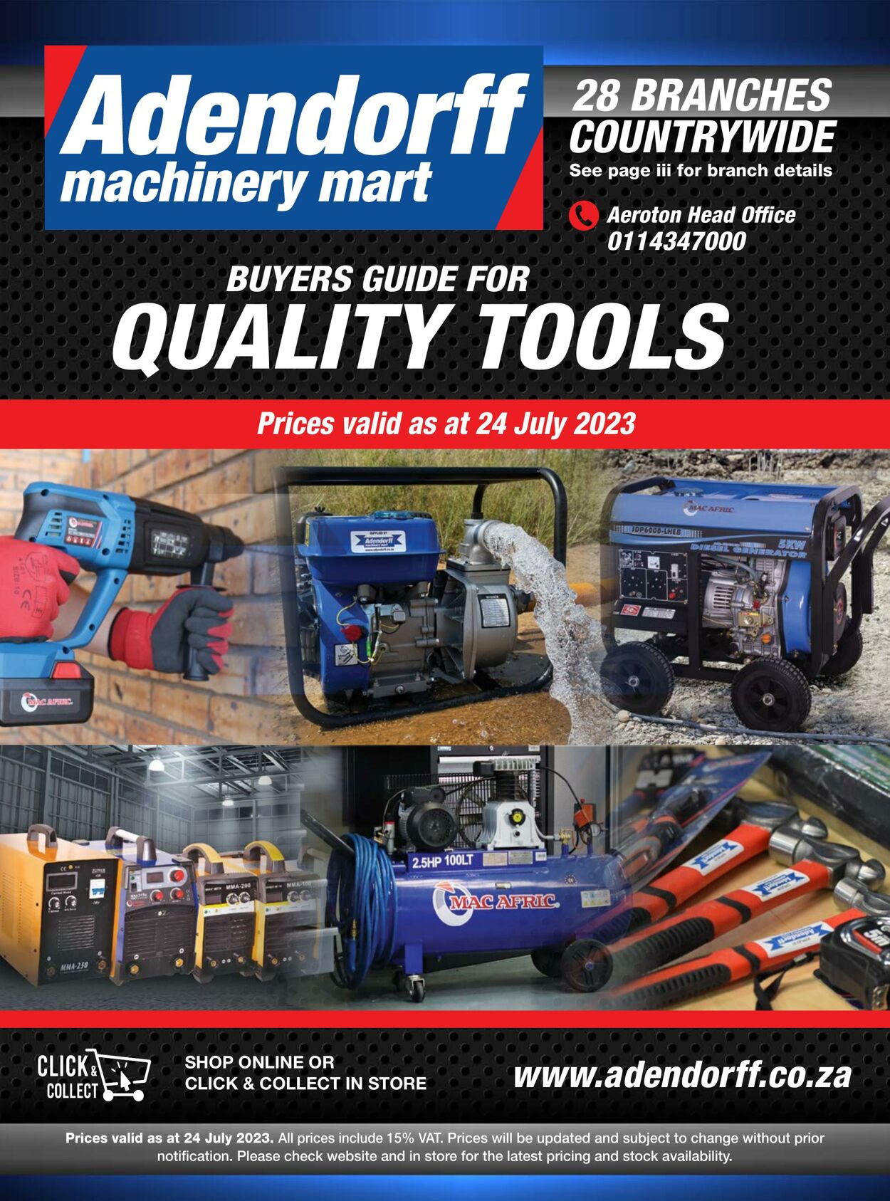 Special Adendorff Machinery Mart 24.07.2023 - 07.08.2023