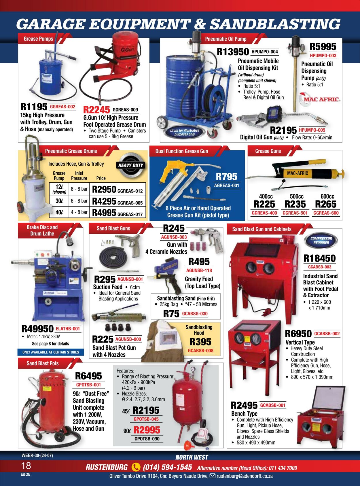 Special Adendorff Machinery Mart 24.07.2023 - 07.08.2023