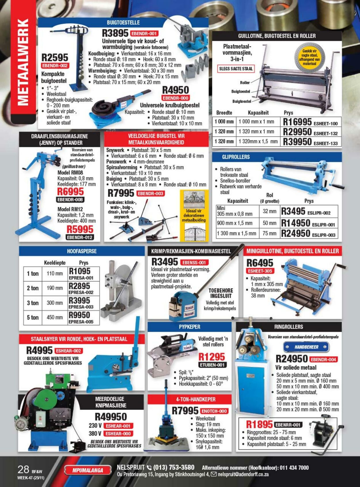 Special Adendorff Machinery Mart 14.10.2022 - 14.11.2022