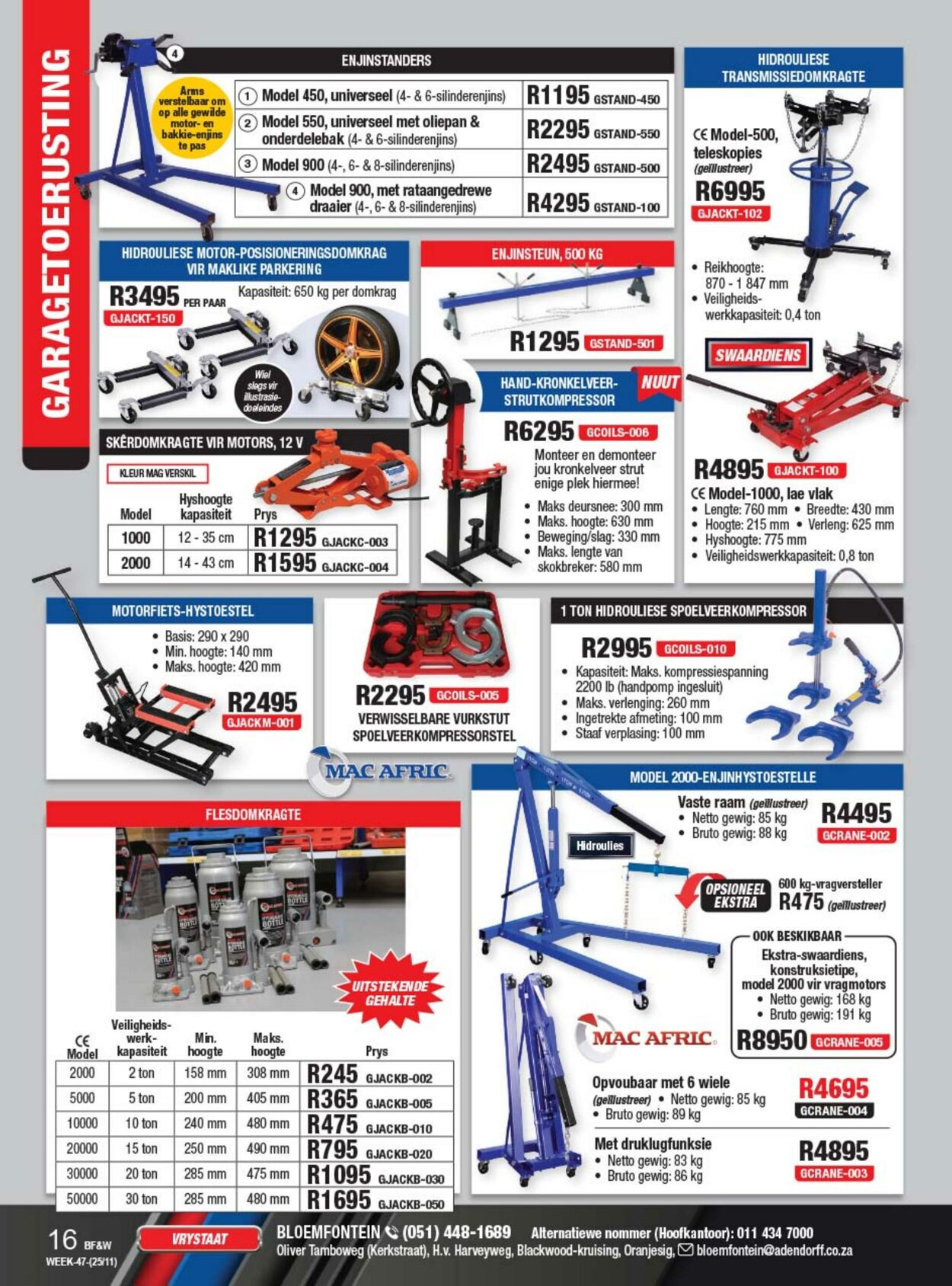 Special Adendorff Machinery Mart 14.10.2022 - 14.11.2022