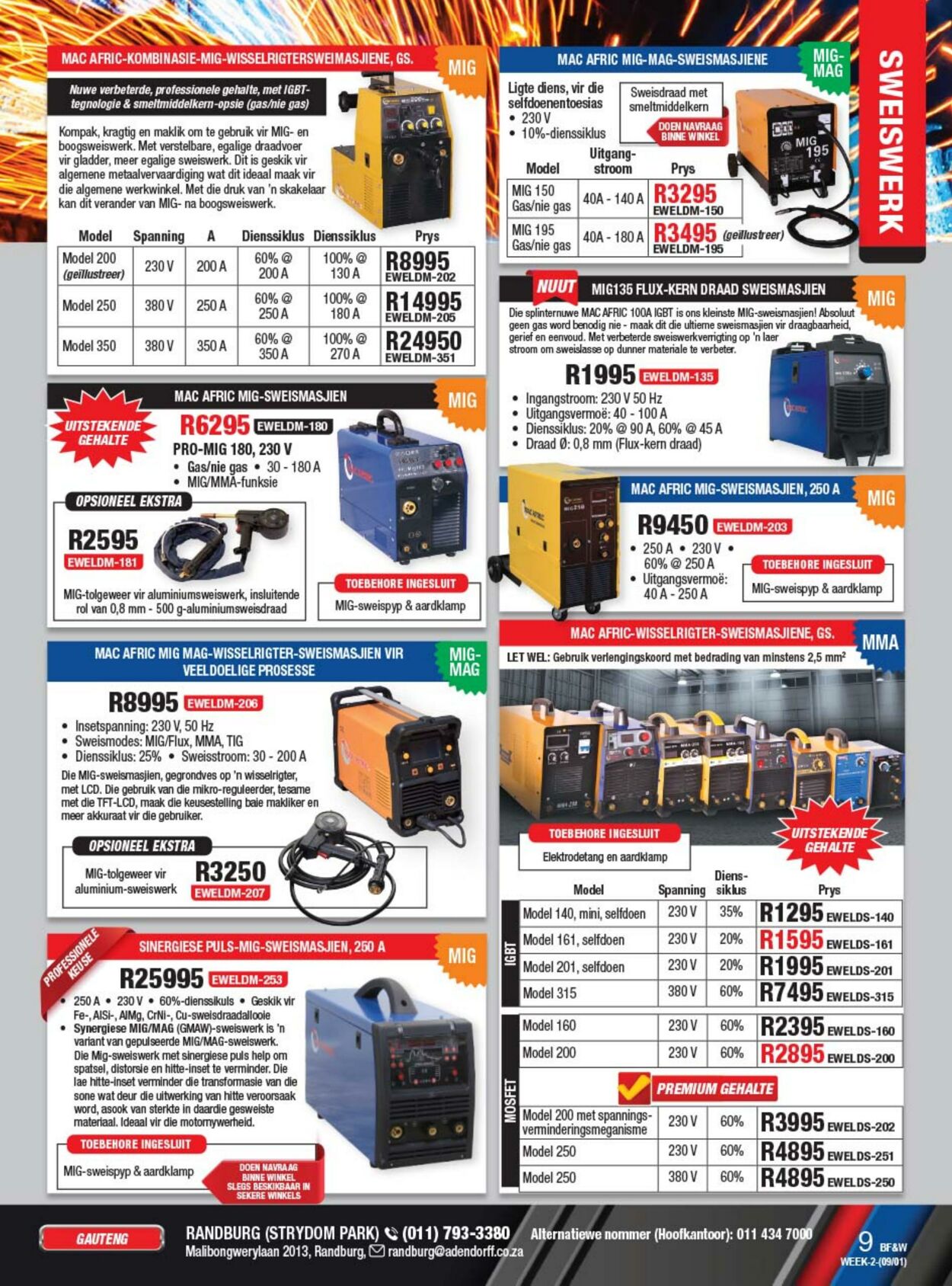 Special Adendorff Machinery Mart 09.12.2022 - 09.01.2023