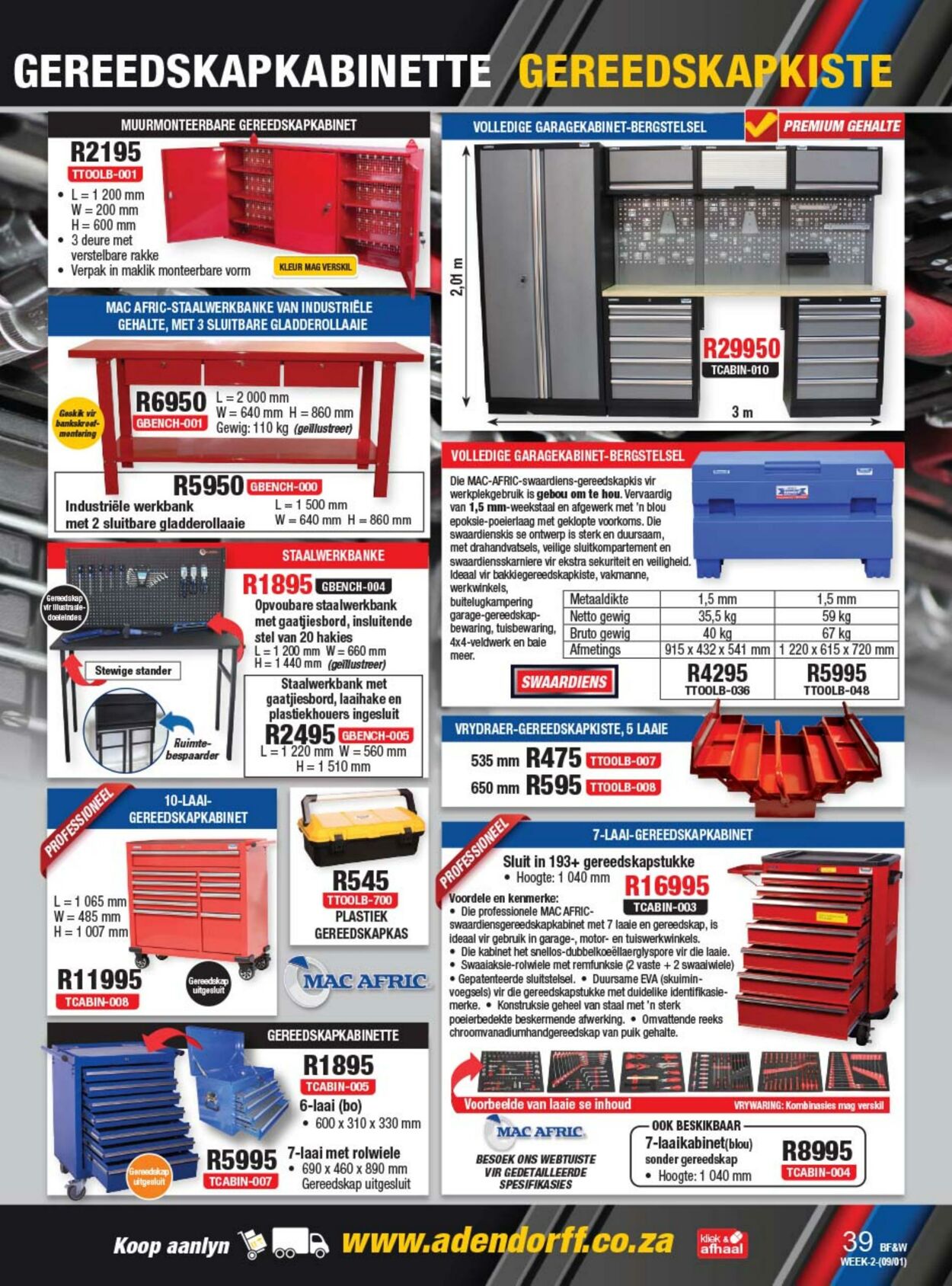 Special Adendorff Machinery Mart 09.12.2022 - 09.01.2023