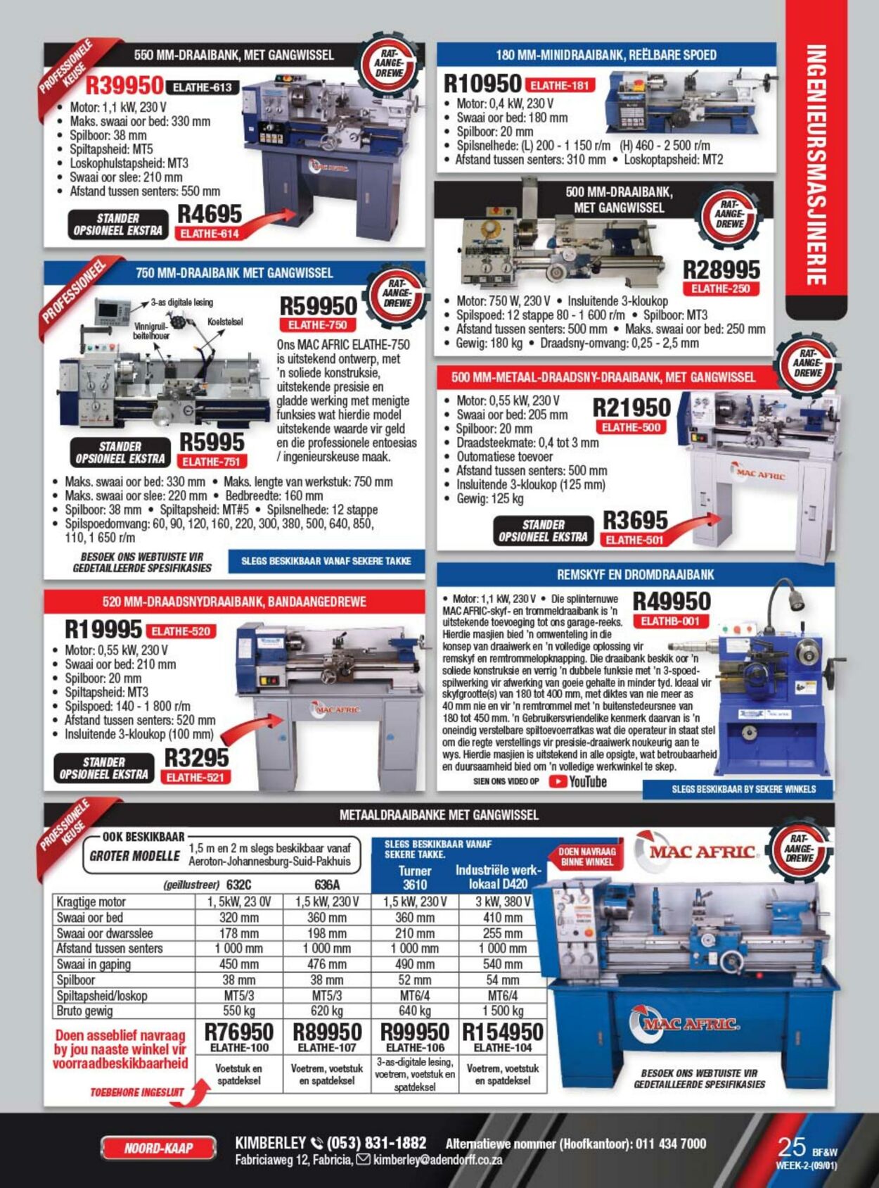 Special Adendorff Machinery Mart 09.12.2022 - 09.01.2023