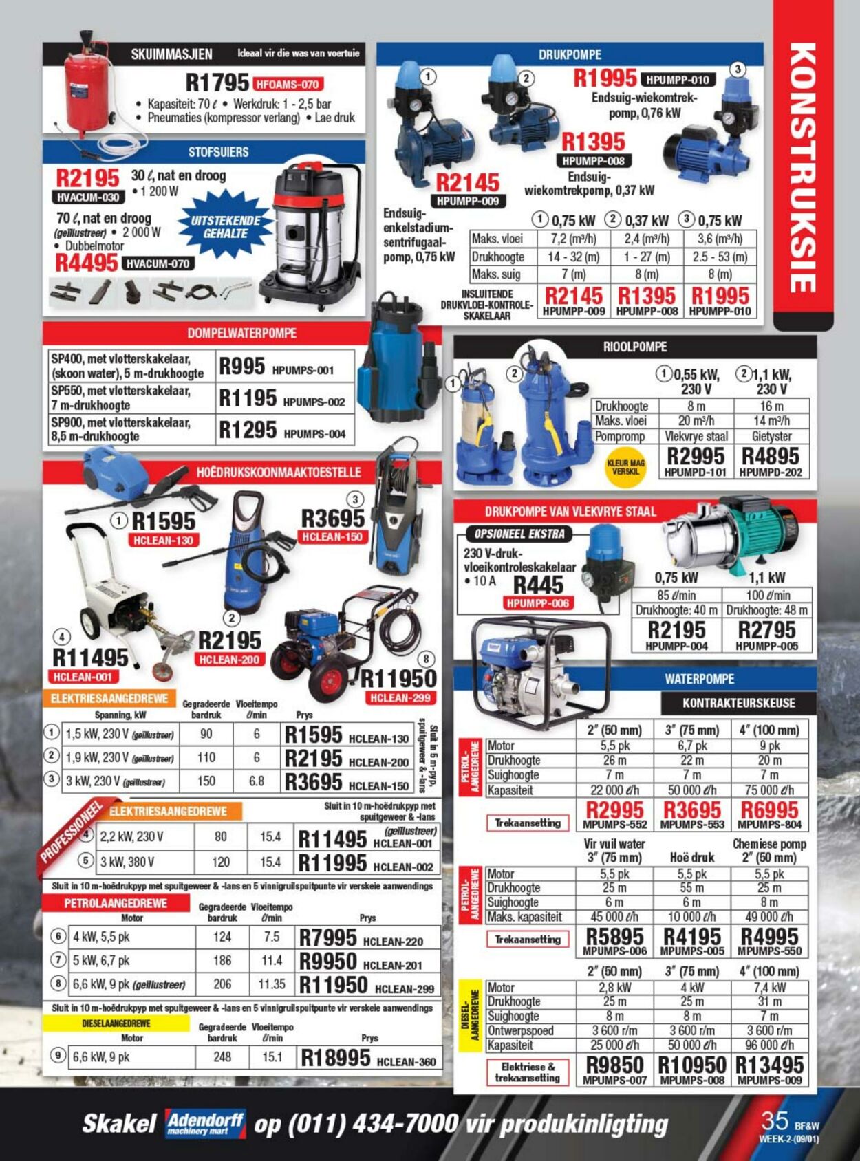 Special Adendorff Machinery Mart 09.12.2022 - 09.01.2023