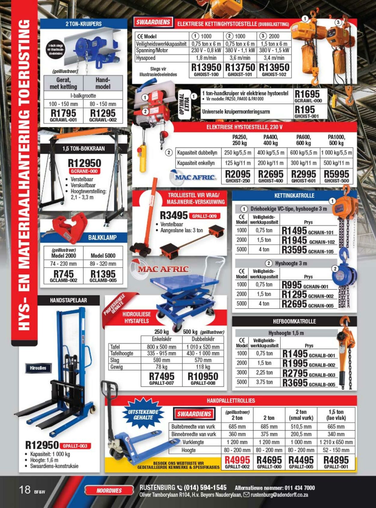 Special Adendorff Machinery Mart 15.09.2022 - 15.10.2022