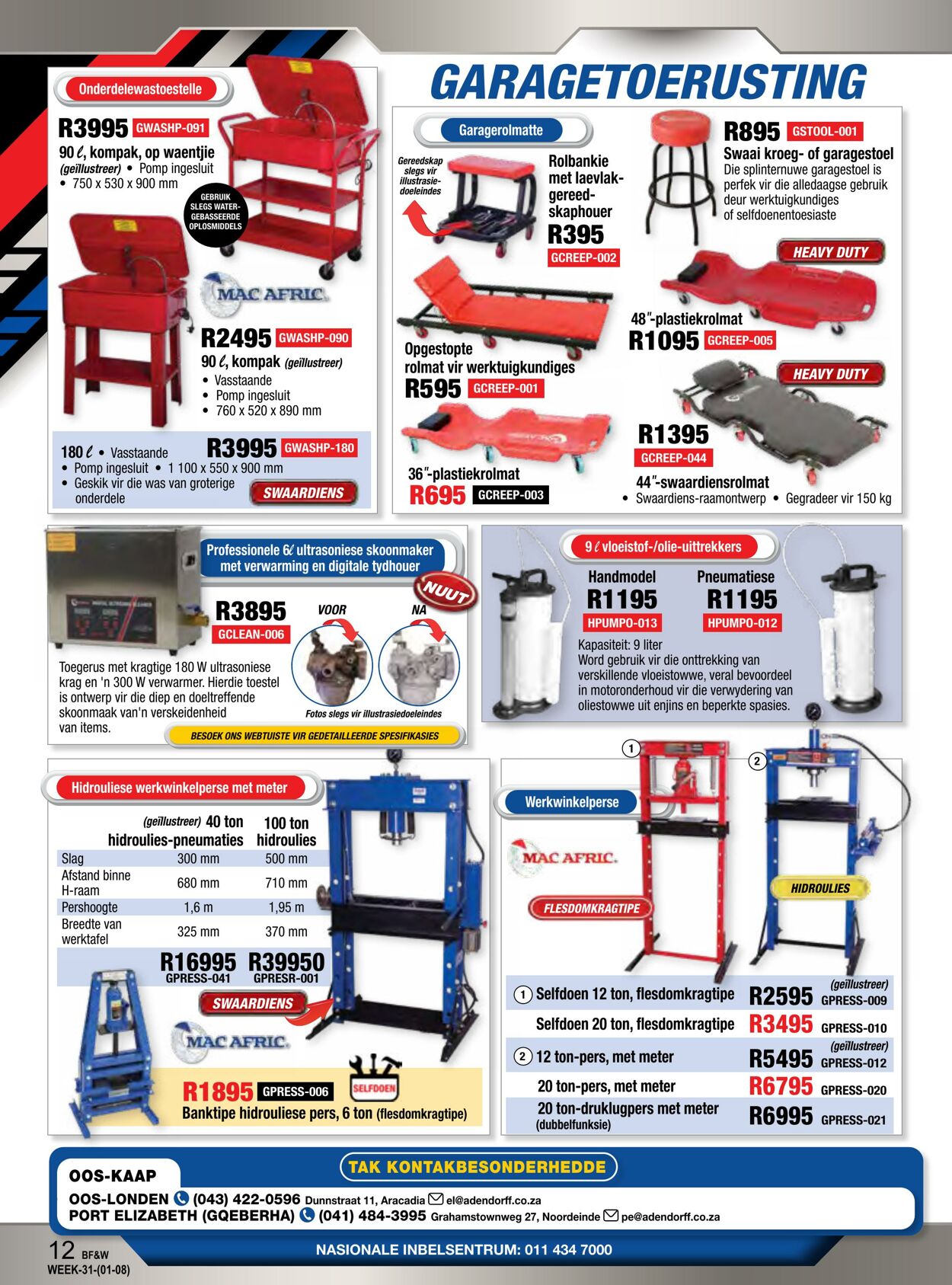 Special Adendorff Machinery Mart 01.08.2024 - 15.08.2024