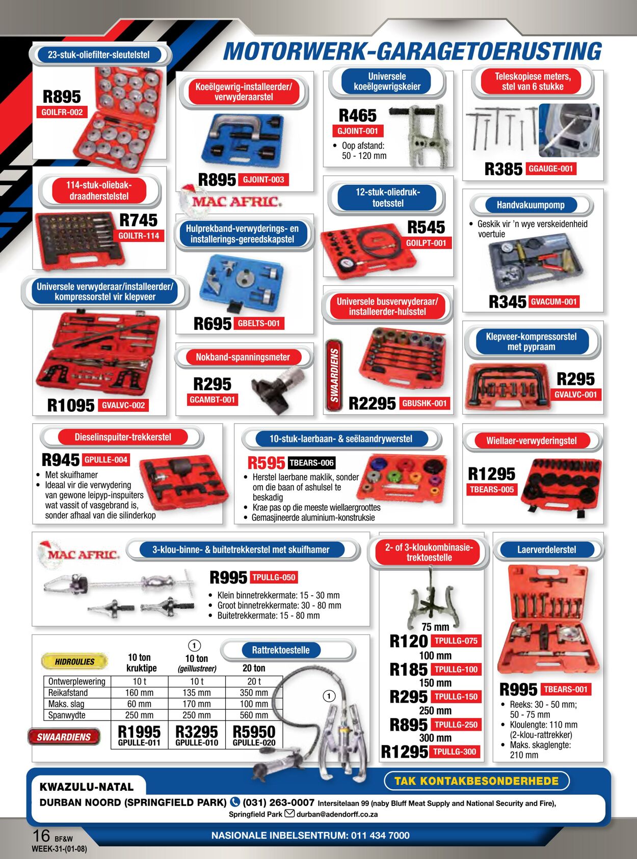 Special Adendorff Machinery Mart 01.08.2024 - 15.08.2024