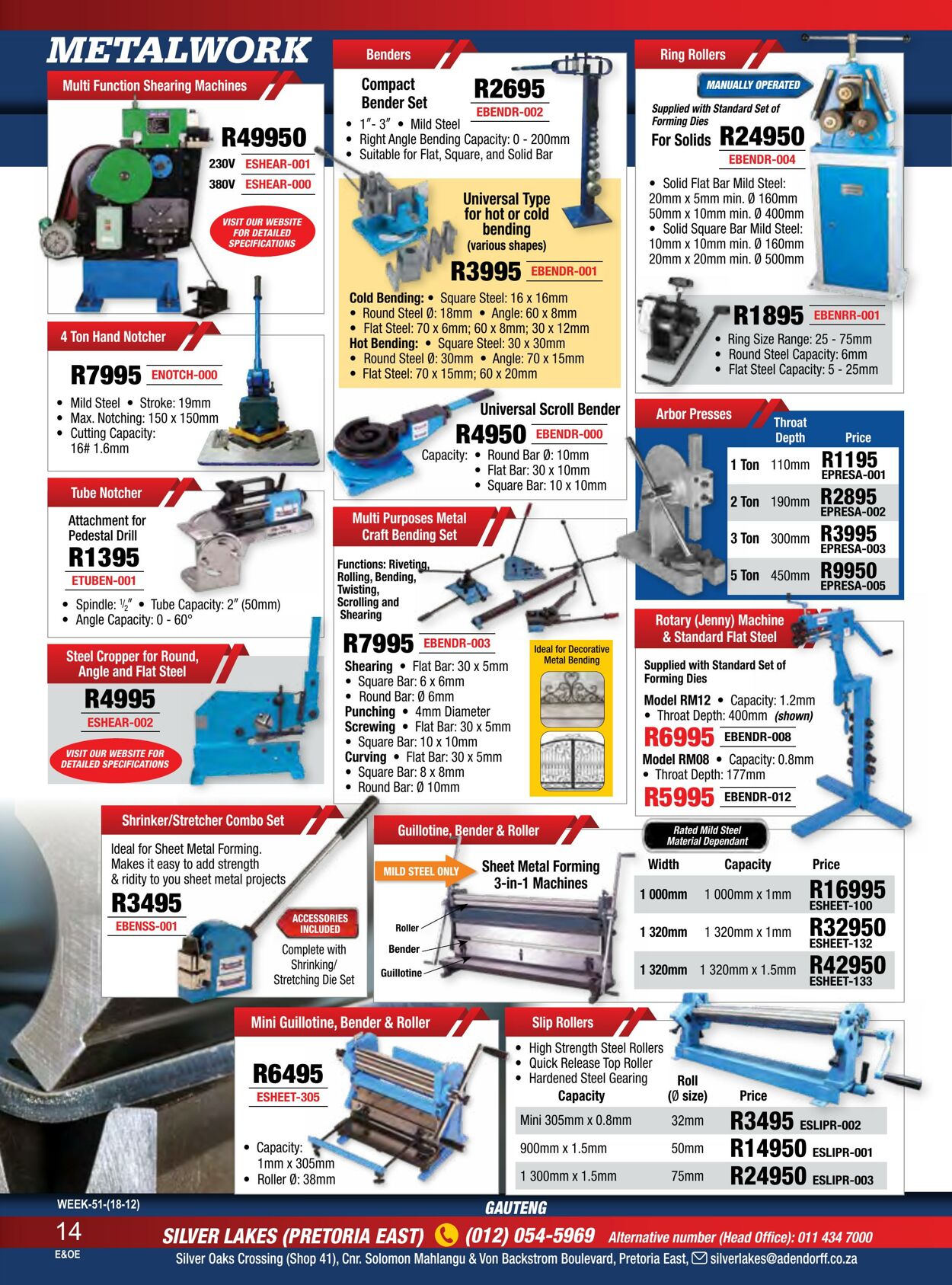 Special Adendorff Machinery Mart 18.12.2023 - 18.01.2024