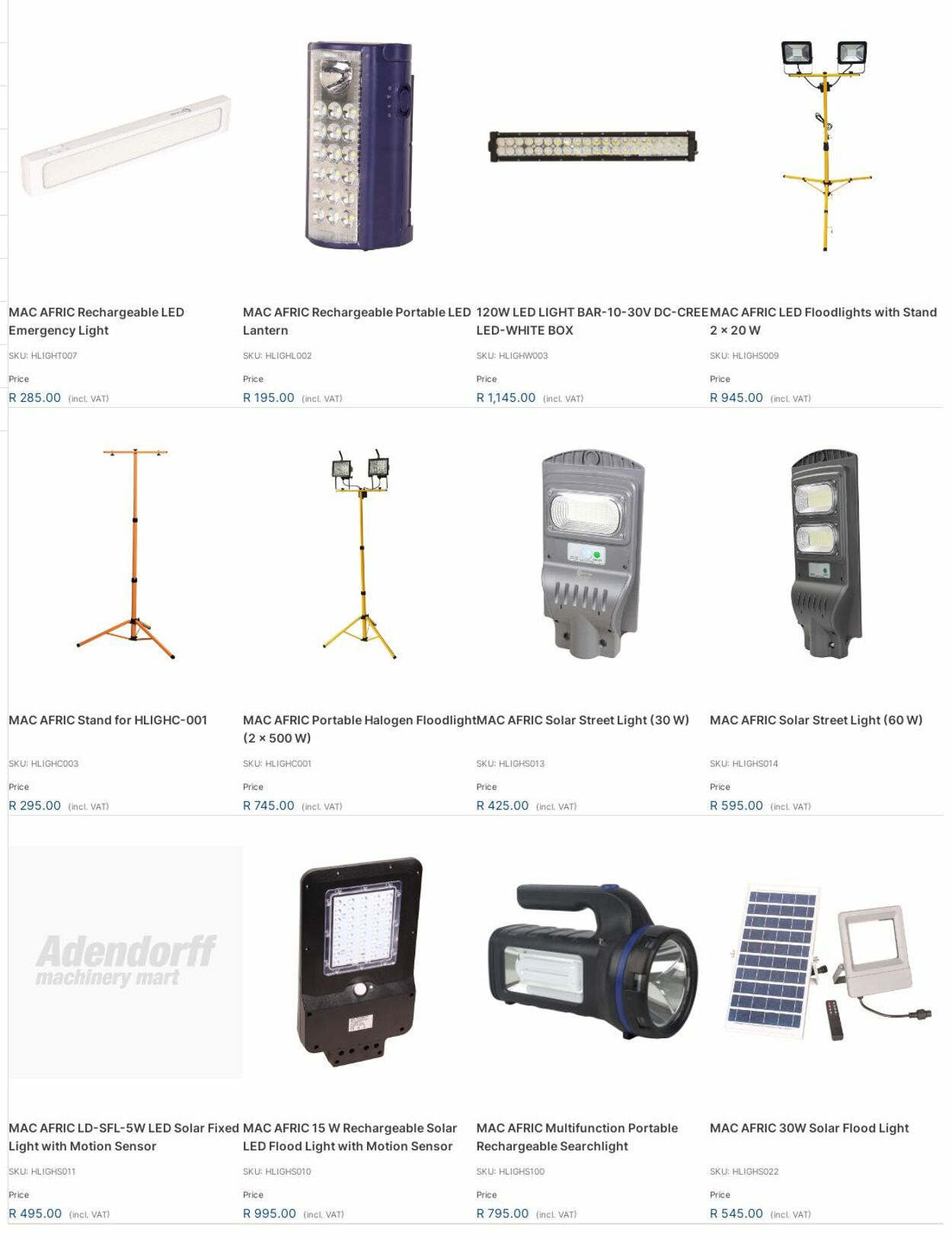 Special Adendorff Machinery Mart 02.10.2024 - 10.10.2024