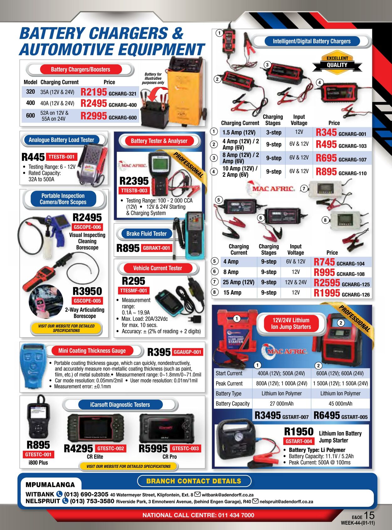 Special Adendorff Machinery Mart 01.11.2024 - 15.11.2024