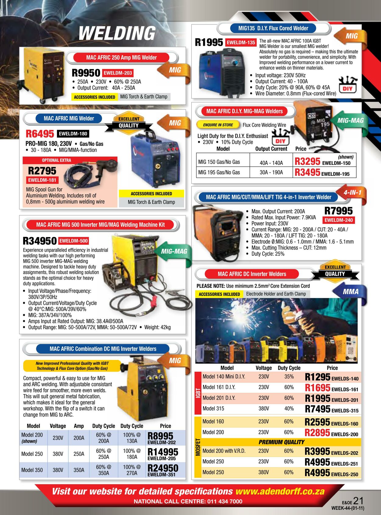 Special Adendorff Machinery Mart 01.11.2024 - 15.11.2024