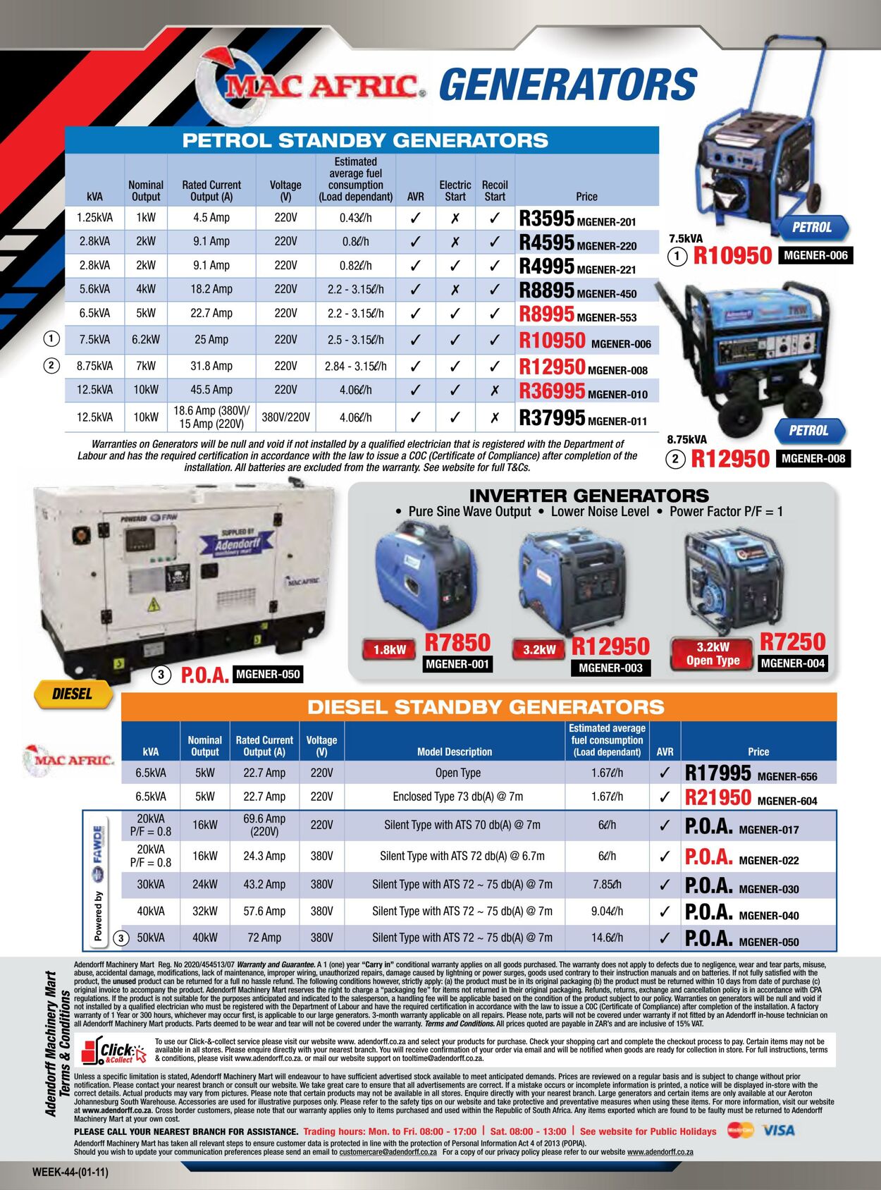 Special Adendorff Machinery Mart 01.11.2024 - 15.11.2024