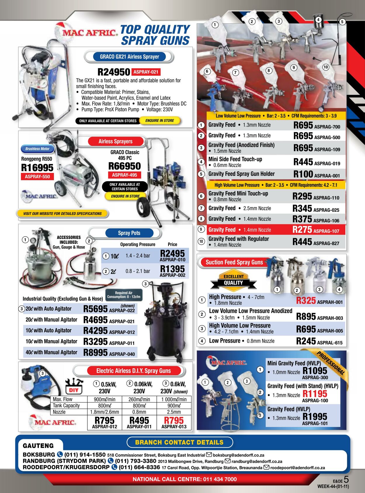 Special Adendorff Machinery Mart 01.11.2024 - 15.11.2024