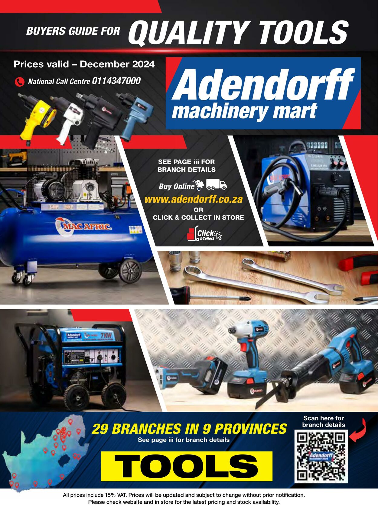 Special Adendorff Machinery Mart 09.12.2024 - 31.12.2024