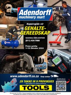 Special Adendorff Machinery Mart 09.10.2024 - 17.10.2024