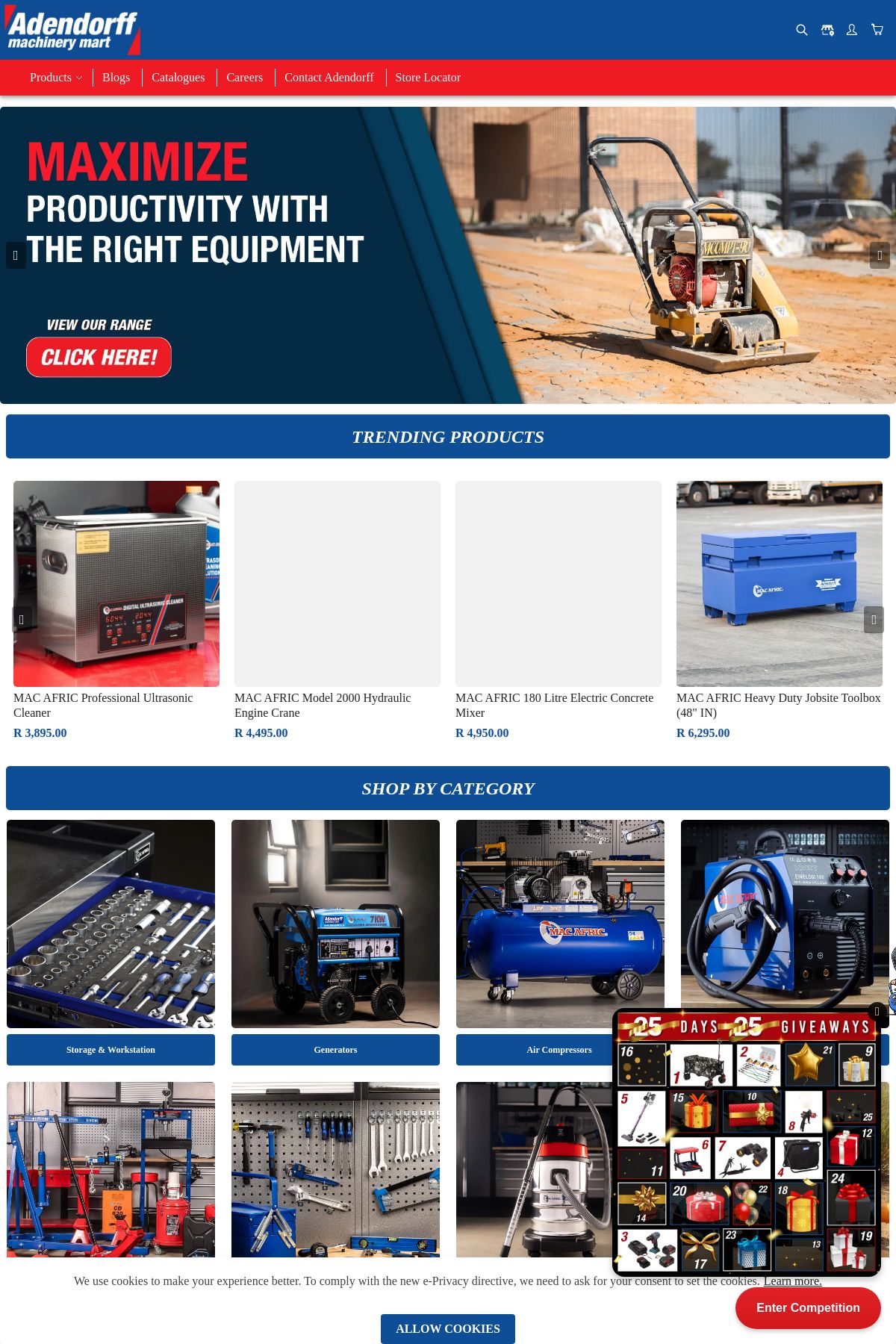 Special Adendorff Machinery Mart 03.12.2025 - 11.12.2025