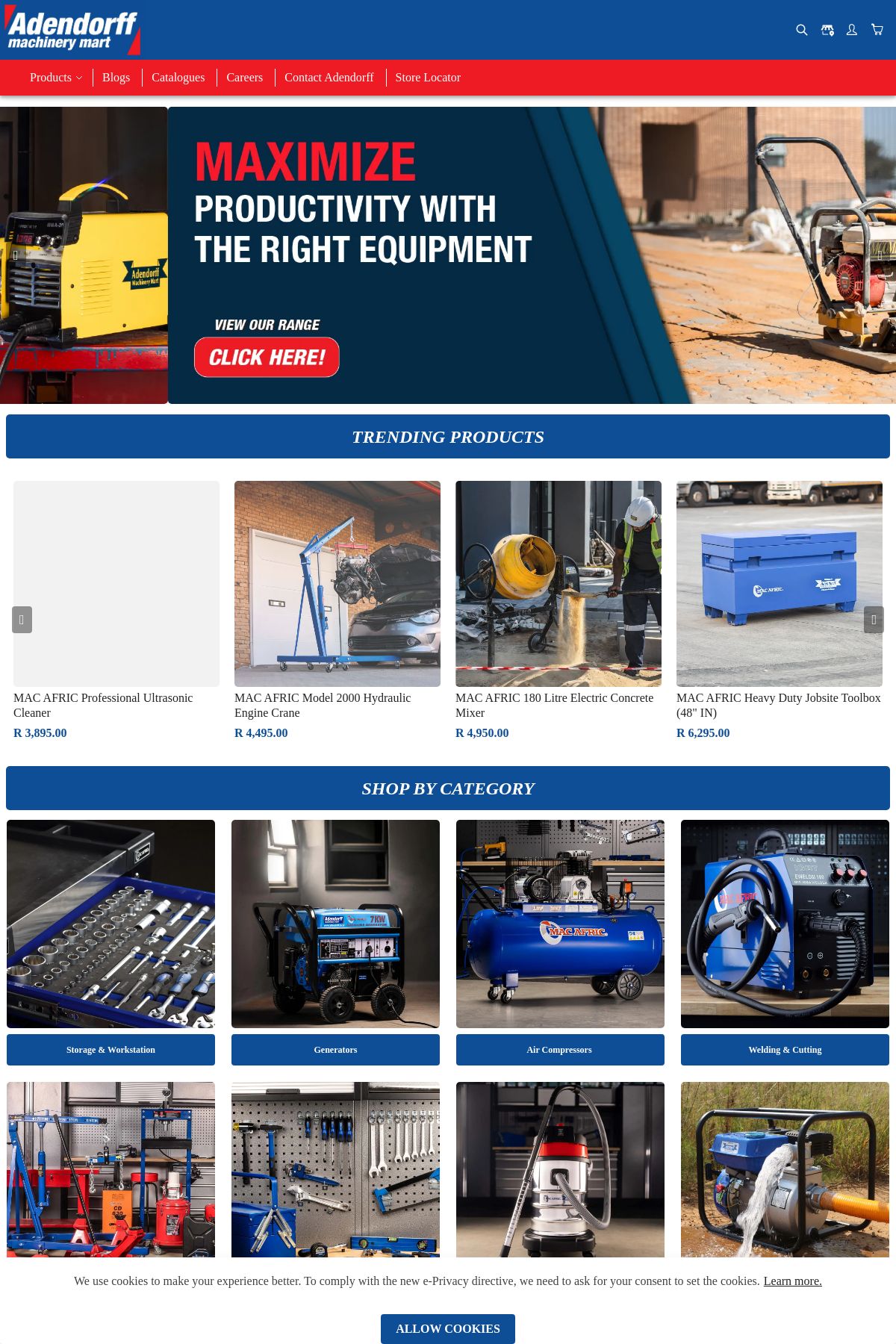 Special Adendorff Machinery Mart 12.11.2025 - 20.11.2025