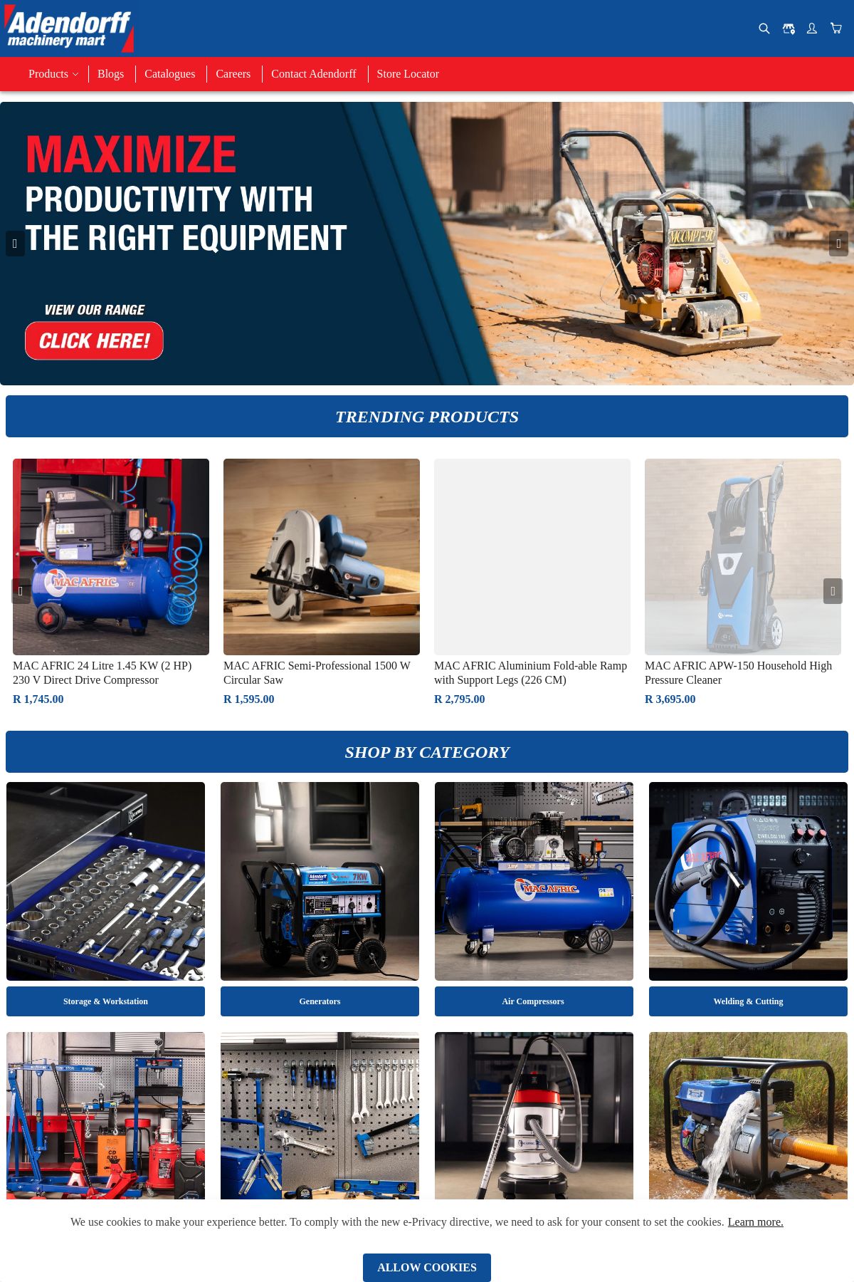 Special Adendorff Machinery Mart 10.09.2025 - 18.09.2025