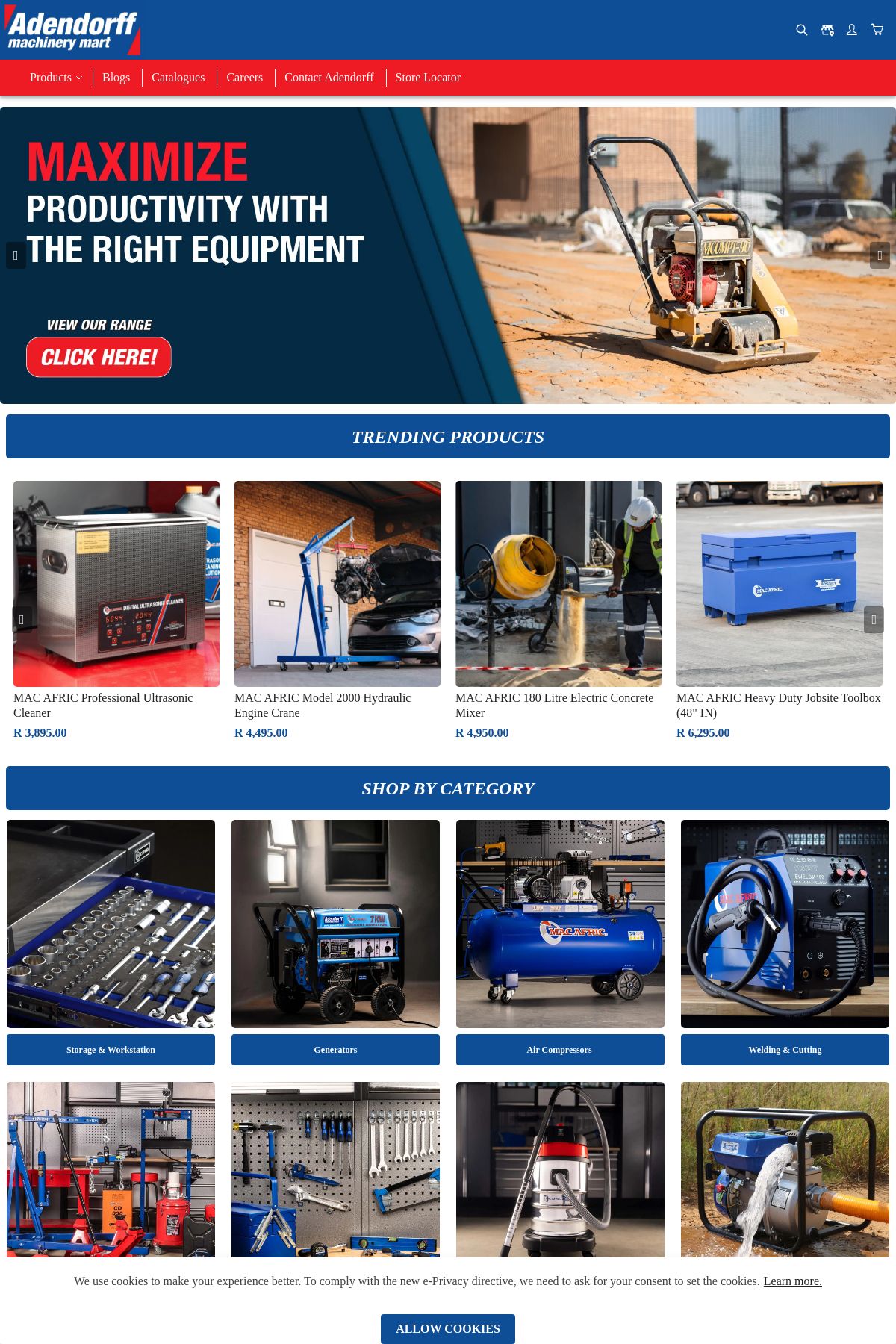 Special Adendorff Machinery Mart 08.10.2025 - 16.10.2025