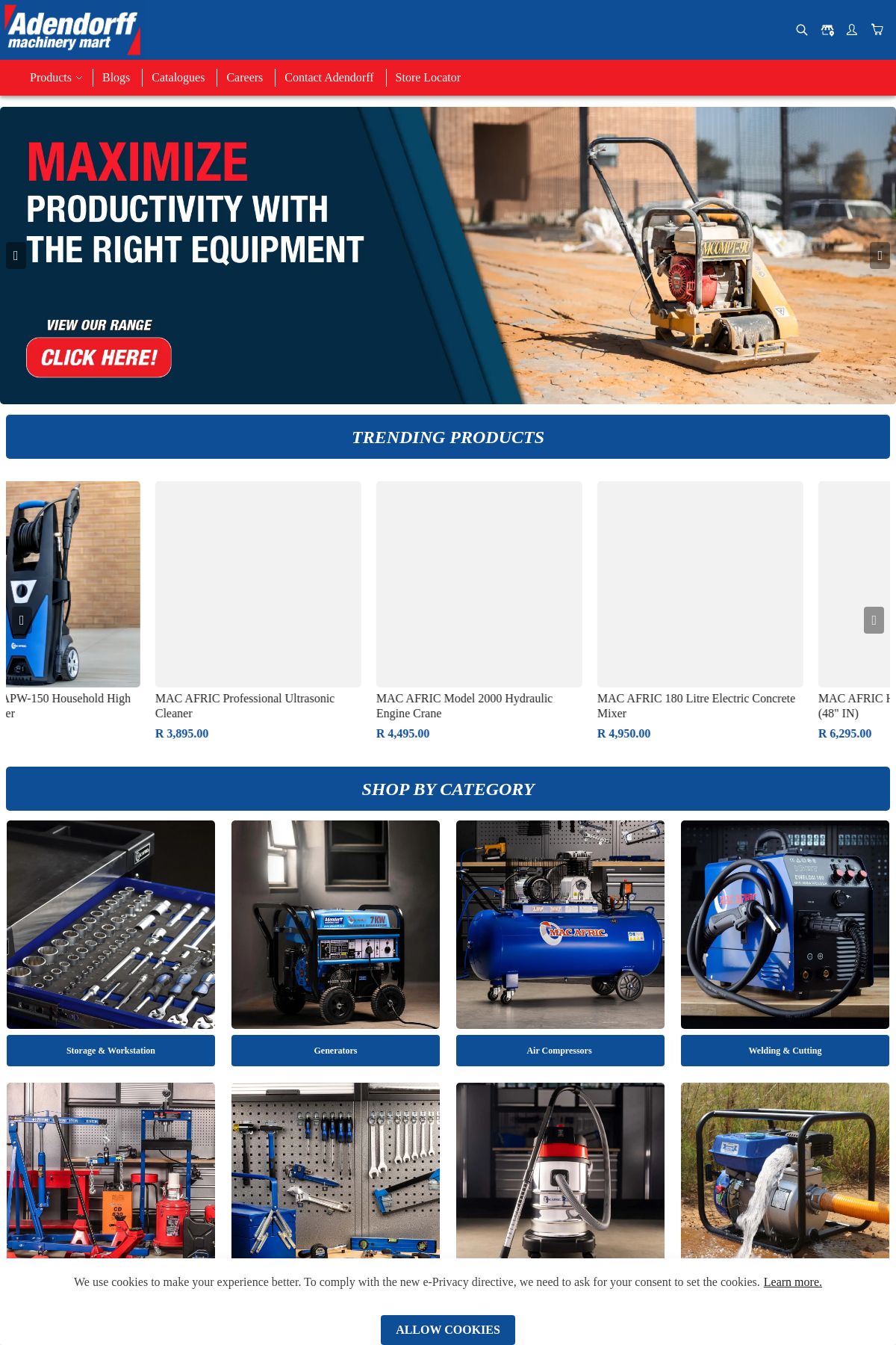 Special Adendorff Machinery Mart 29.10.2025 - 06.11.2025