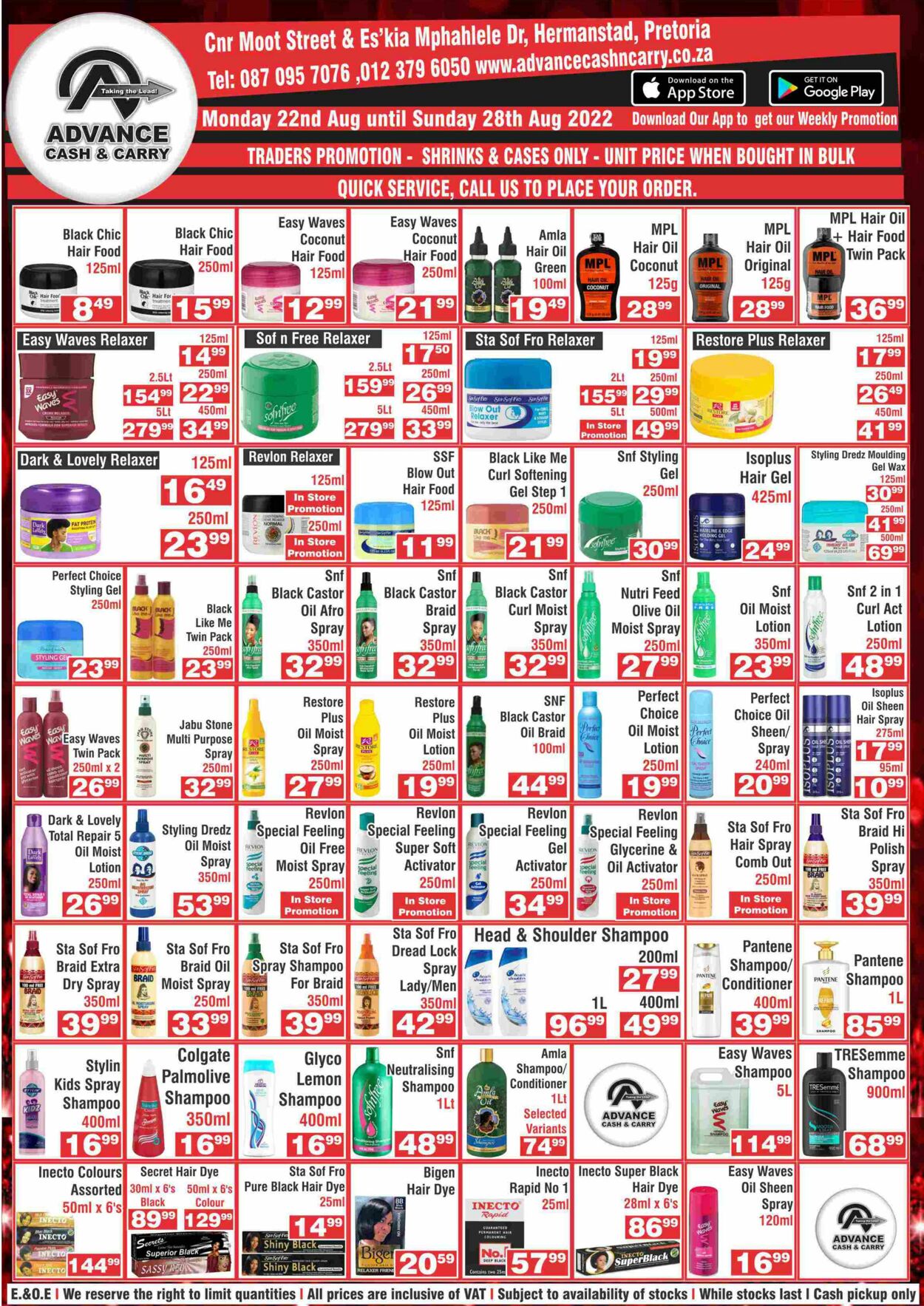 Advance Cash Carry Promotional Leaflet Valid From 22 08 To 28 08   F926447d9970 011 