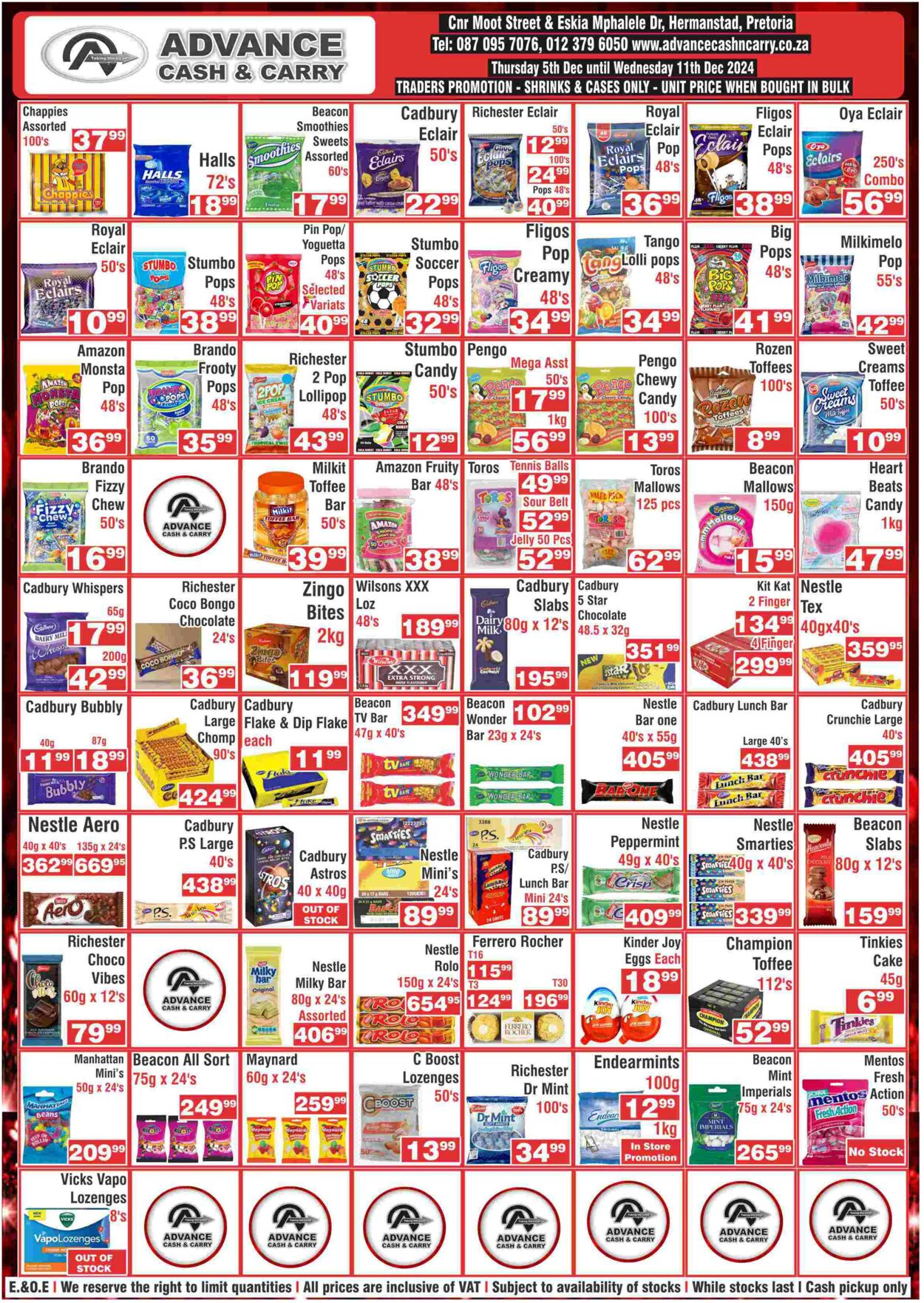 Special Advance Cash&Carry 05.12.2024 - 11.12.2024