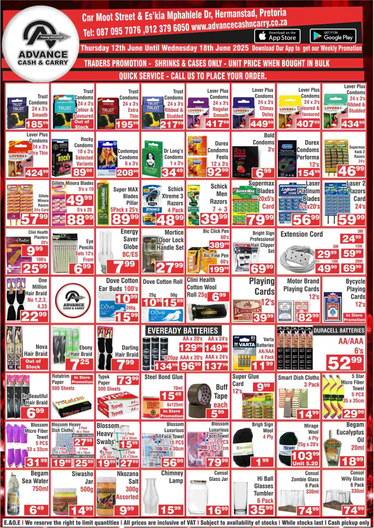 Special Advance Cash&Carry 12.06.2025 - 18.06.2025
