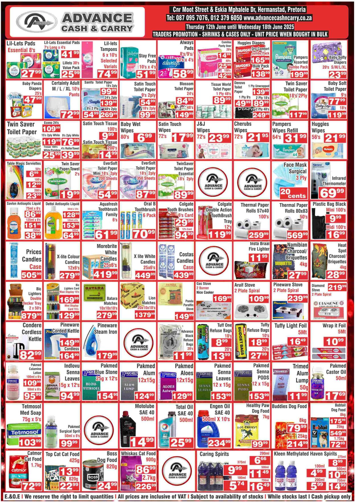 Special Advance Cash&Carry 12.06.2025 - 18.06.2025