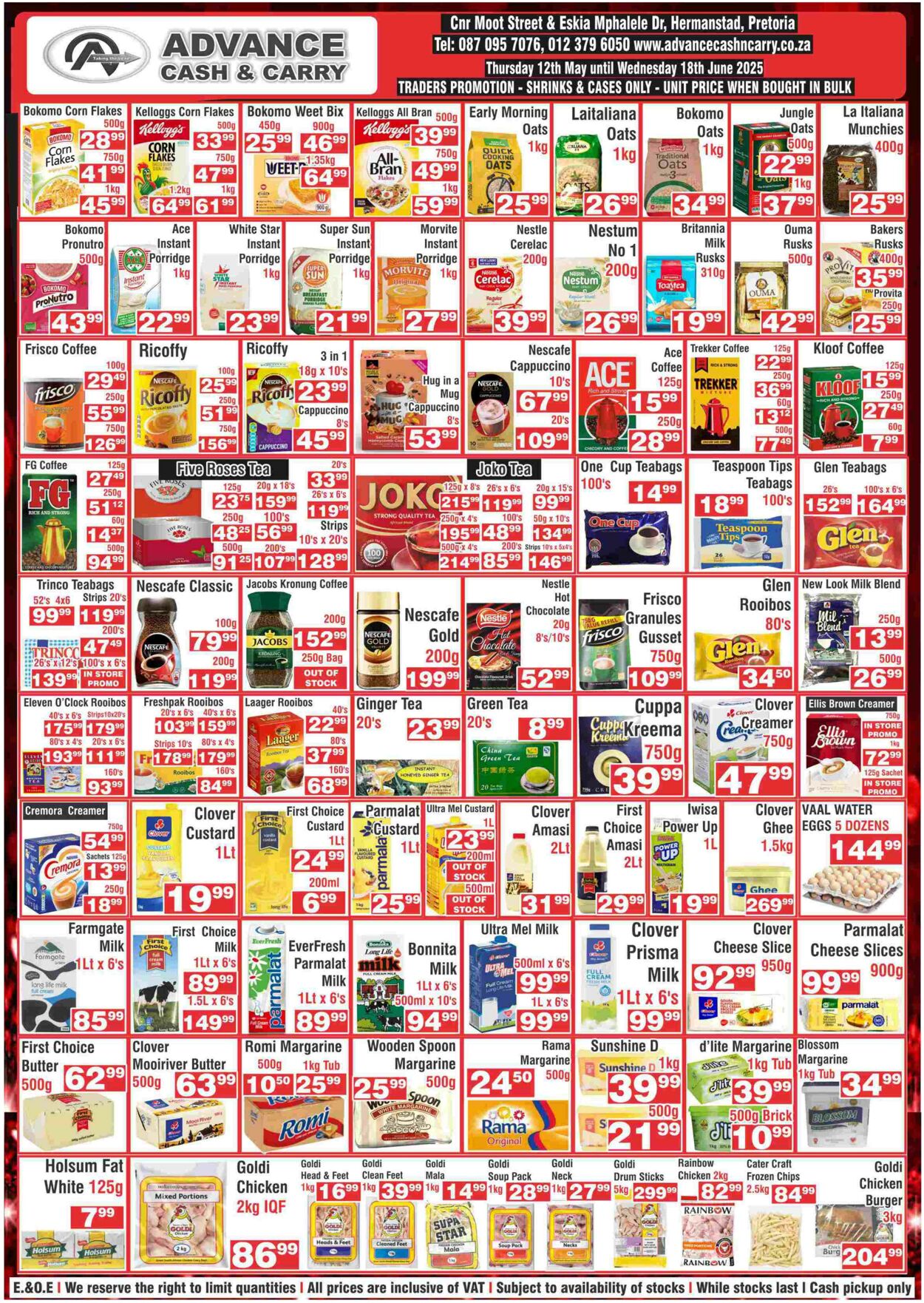 Special Advance Cash&Carry 12.06.2025 - 18.06.2025