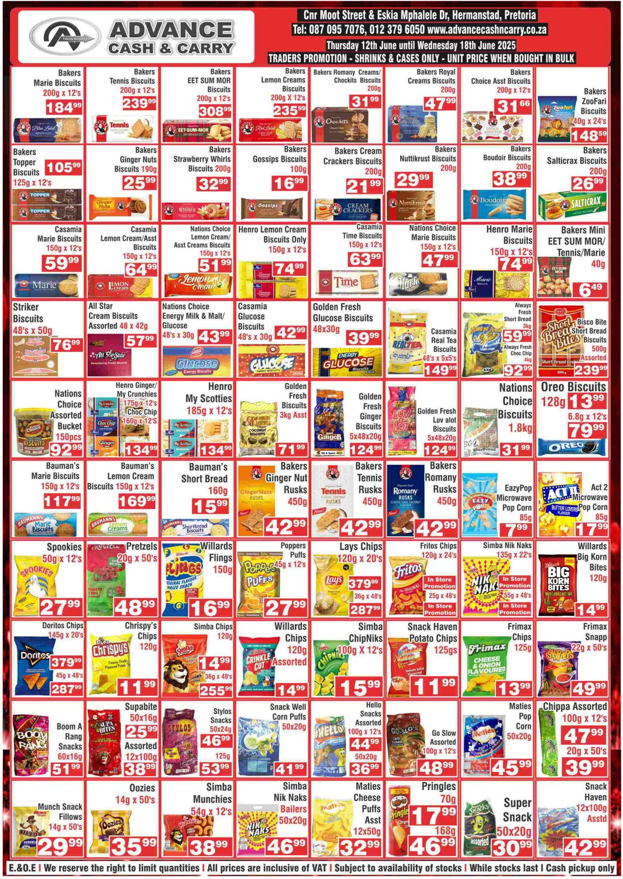 Special Advance Cash&Carry 12.06.2025 - 18.06.2025