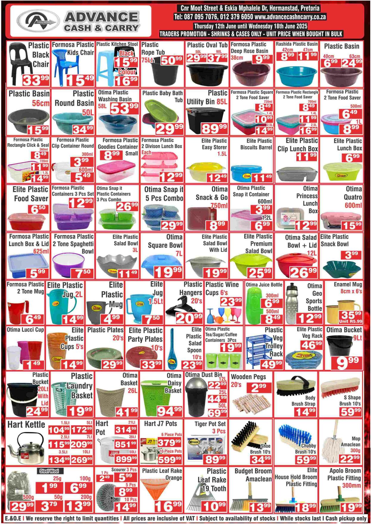 Special Advance Cash&Carry 12.06.2025 - 18.06.2025