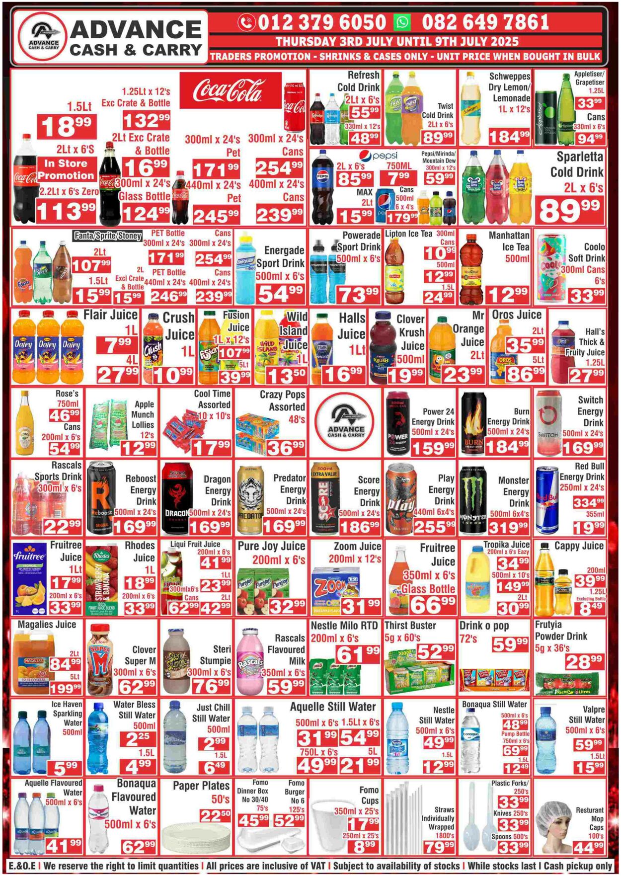 Special Advance Cash&Carry 03.07.2025 - 09.07.2025