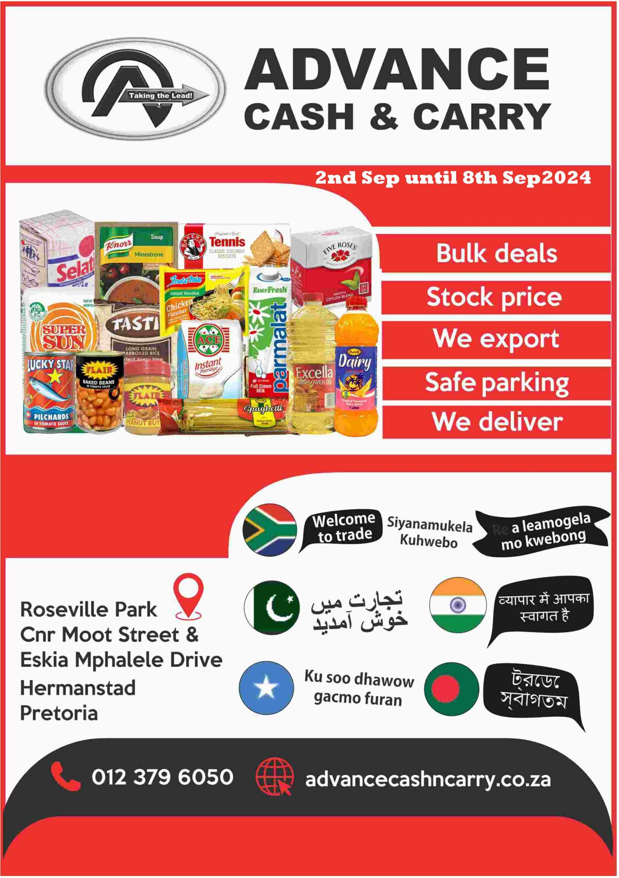 Advance Cash&Carry Promotional specials