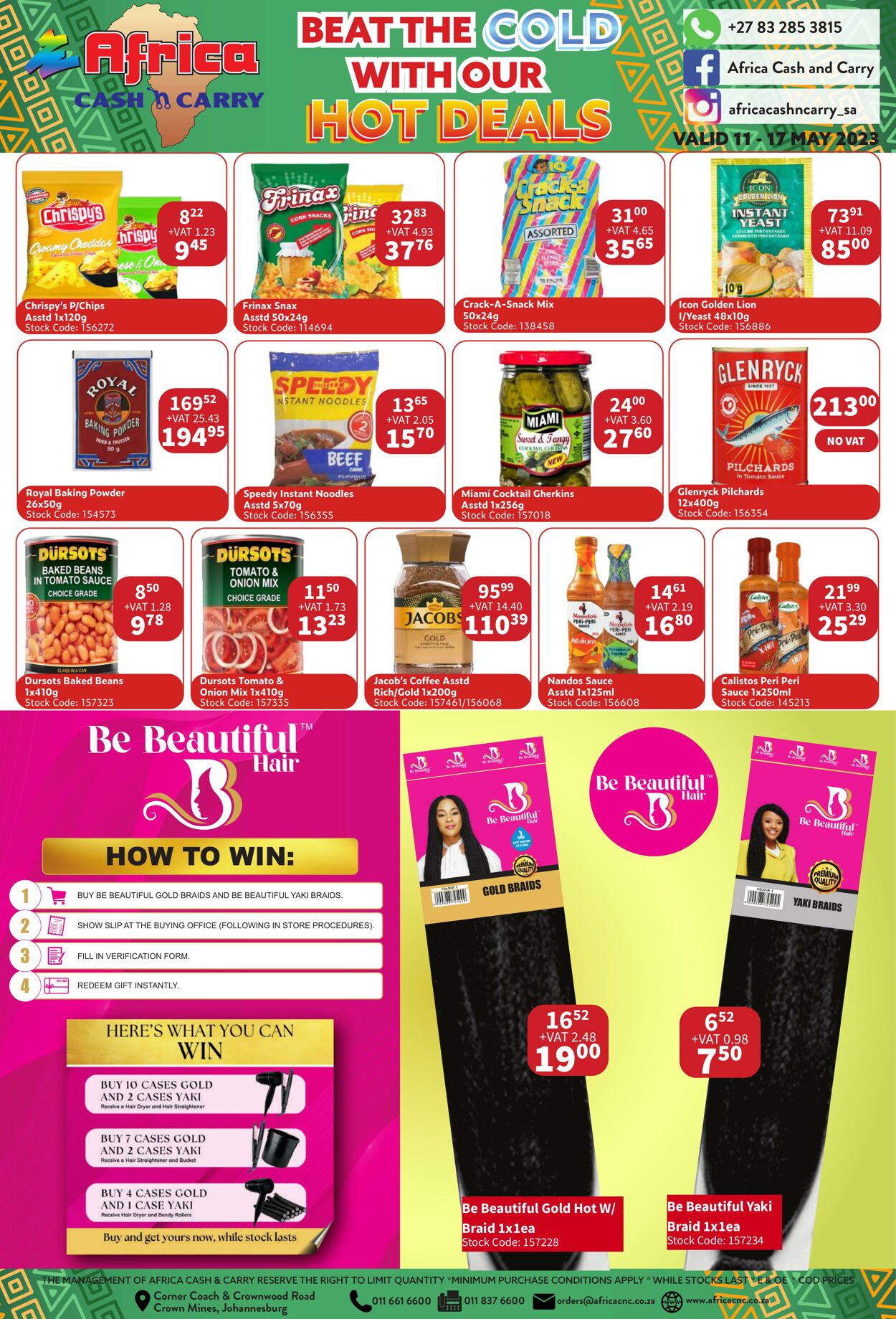 Special Africa Cash&Carry 11.05.2023 - 17.05.2023