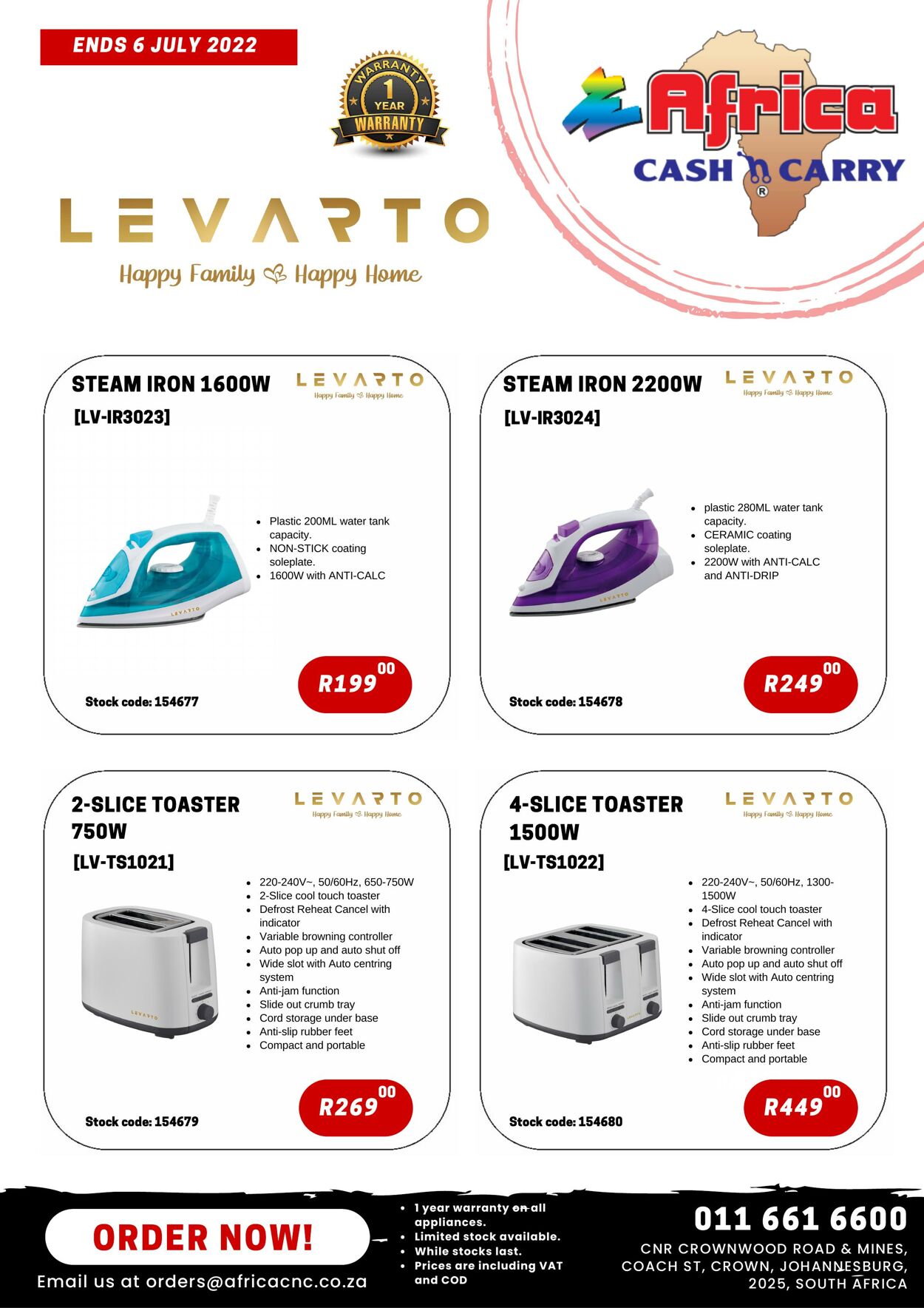 Special Africa Cash&Carry 14.06.2022 - 06.07.2022