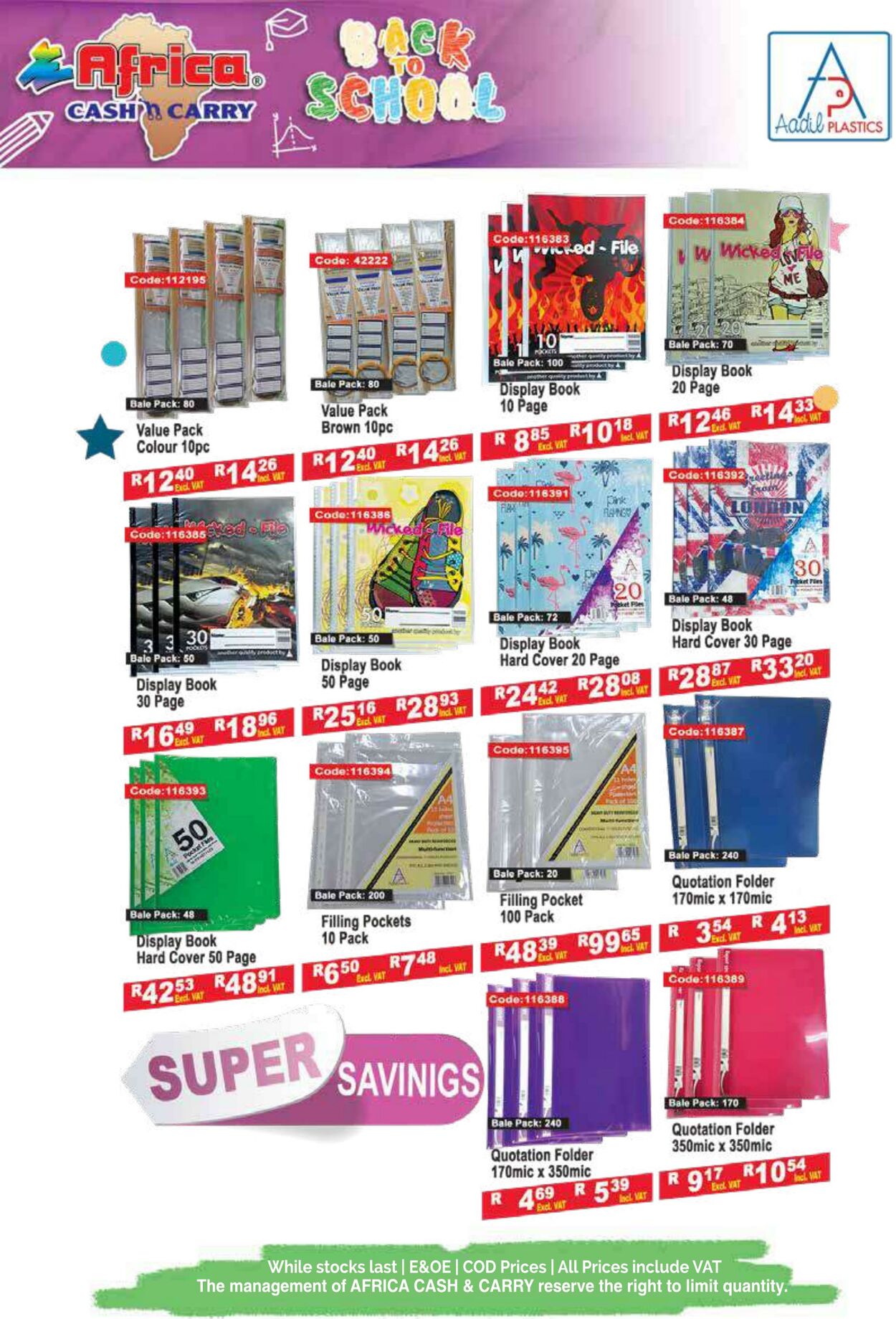 Special Africa Cash&Carry 11.11.2024 - 31.01.2025