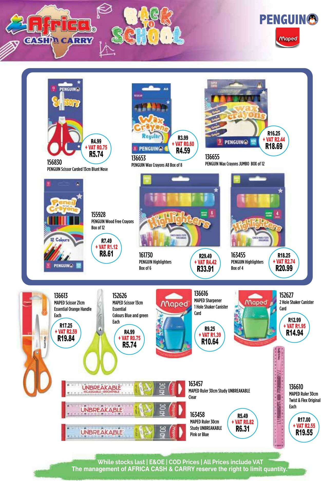 Special Africa Cash&Carry 11.11.2024 - 31.01.2025