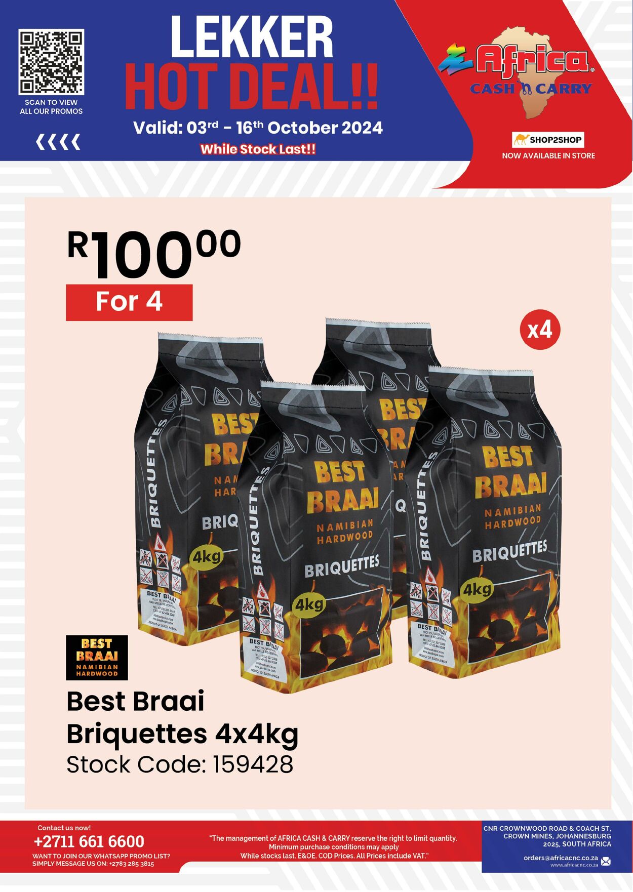 Special Africa Cash&Carry 03.10.2024 - 16.10.2024